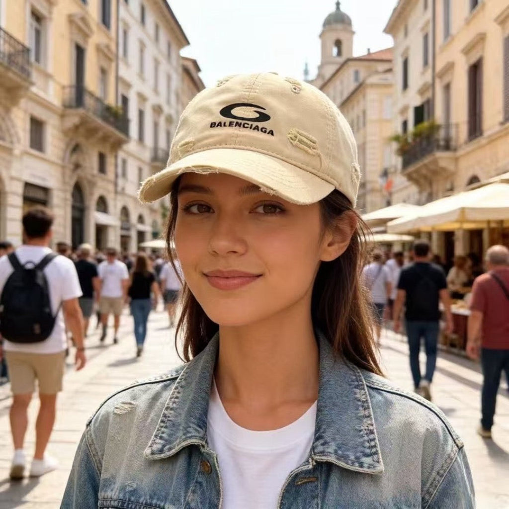 BALENCIAGA logo Baseball Cap