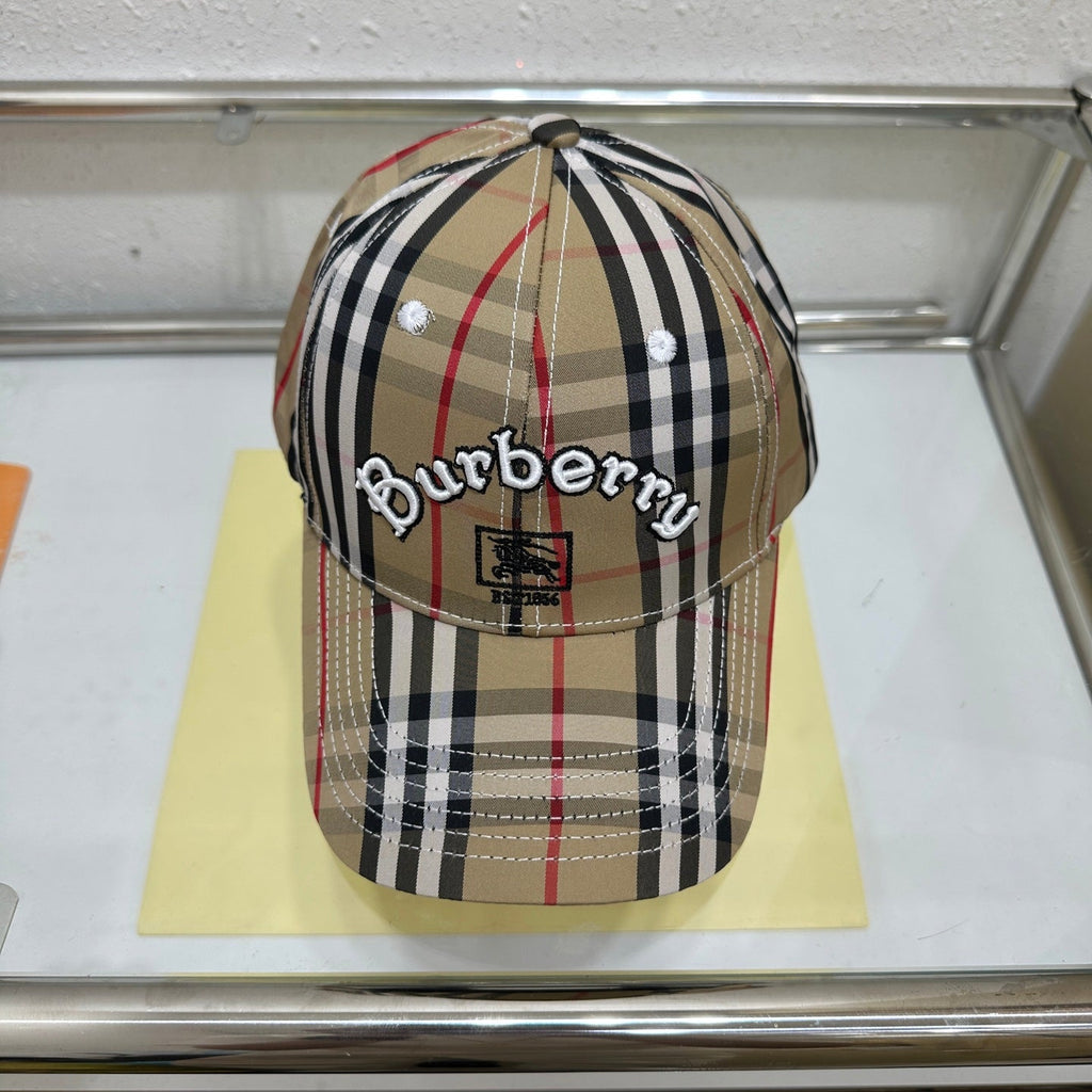 Burberry Check Baseball Cap