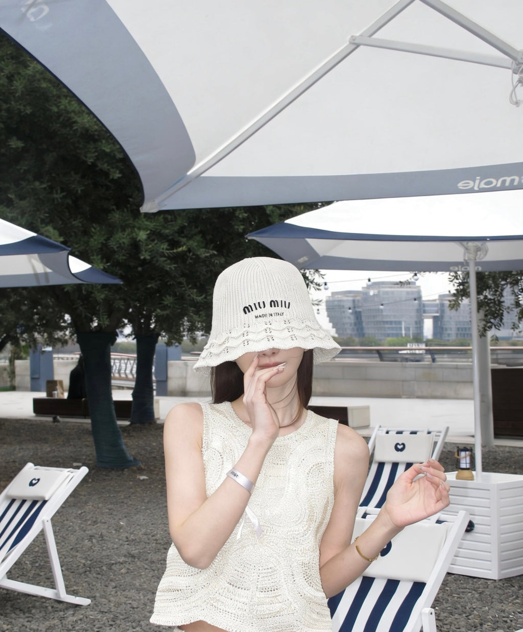 Miumiu Sweet, Knitted, Basin Hat