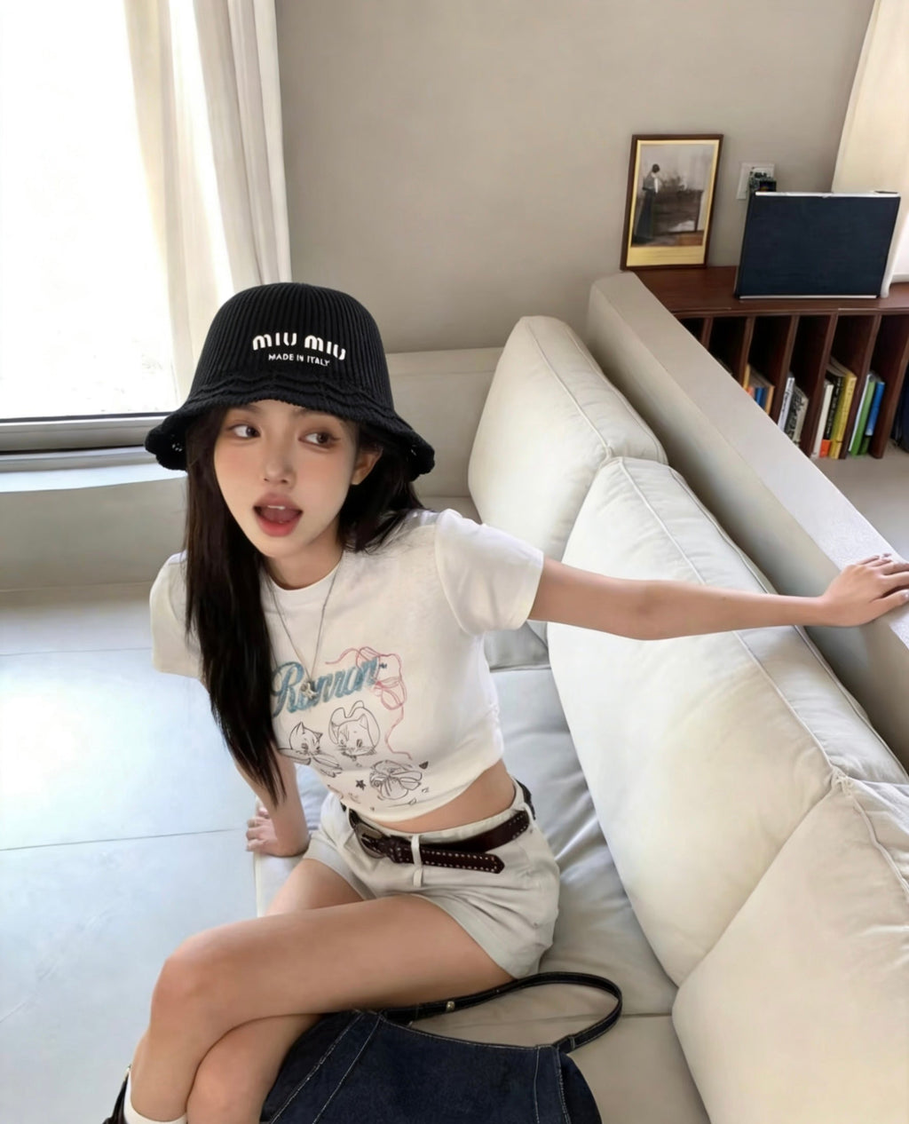 Miumiu Sweet, Knitted, Basin Hat