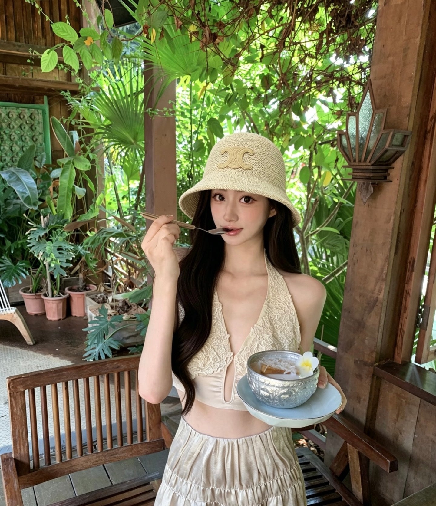 CELINE Knit Fisherman Hat