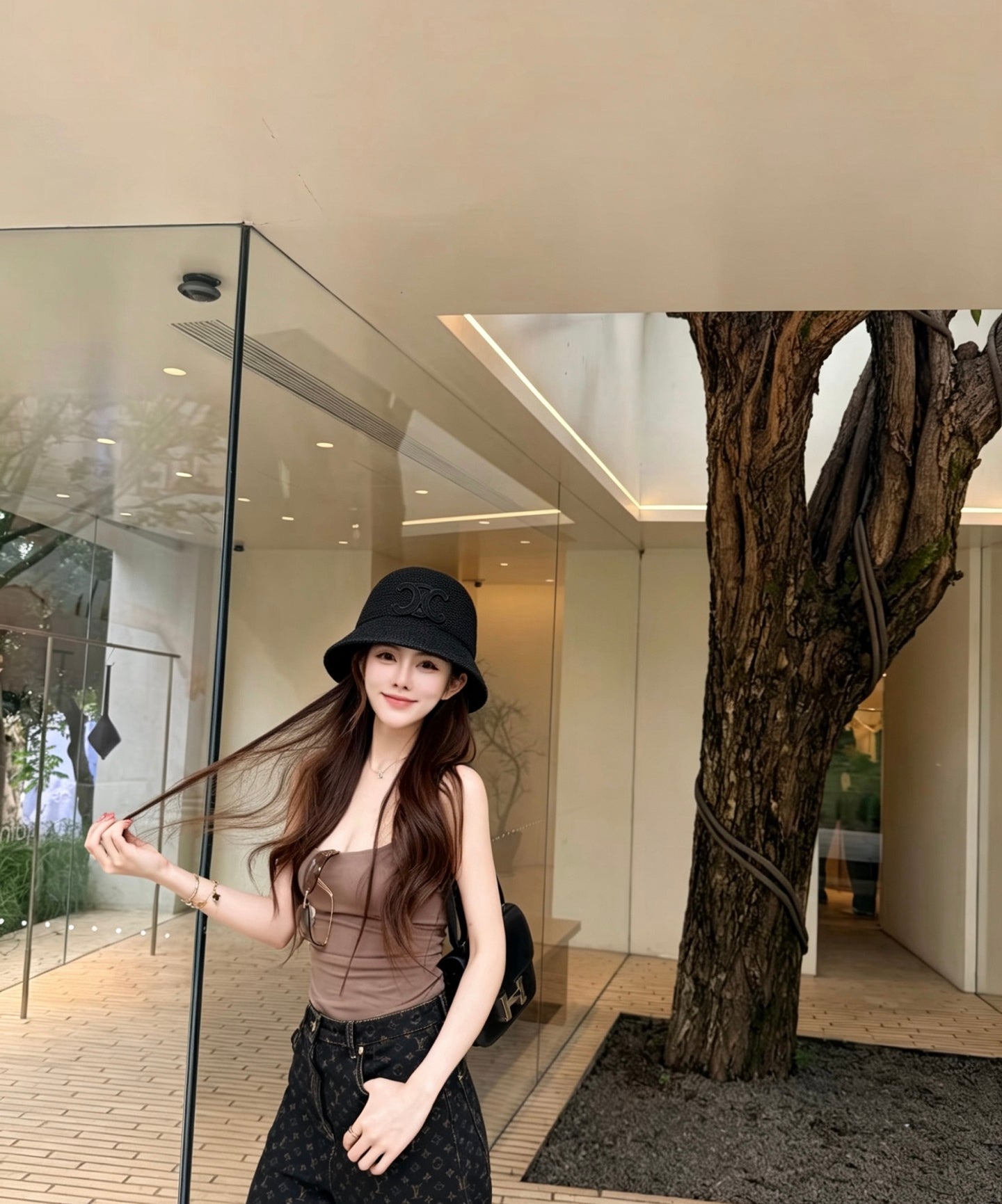 CELINE Knit Fisherman Hat