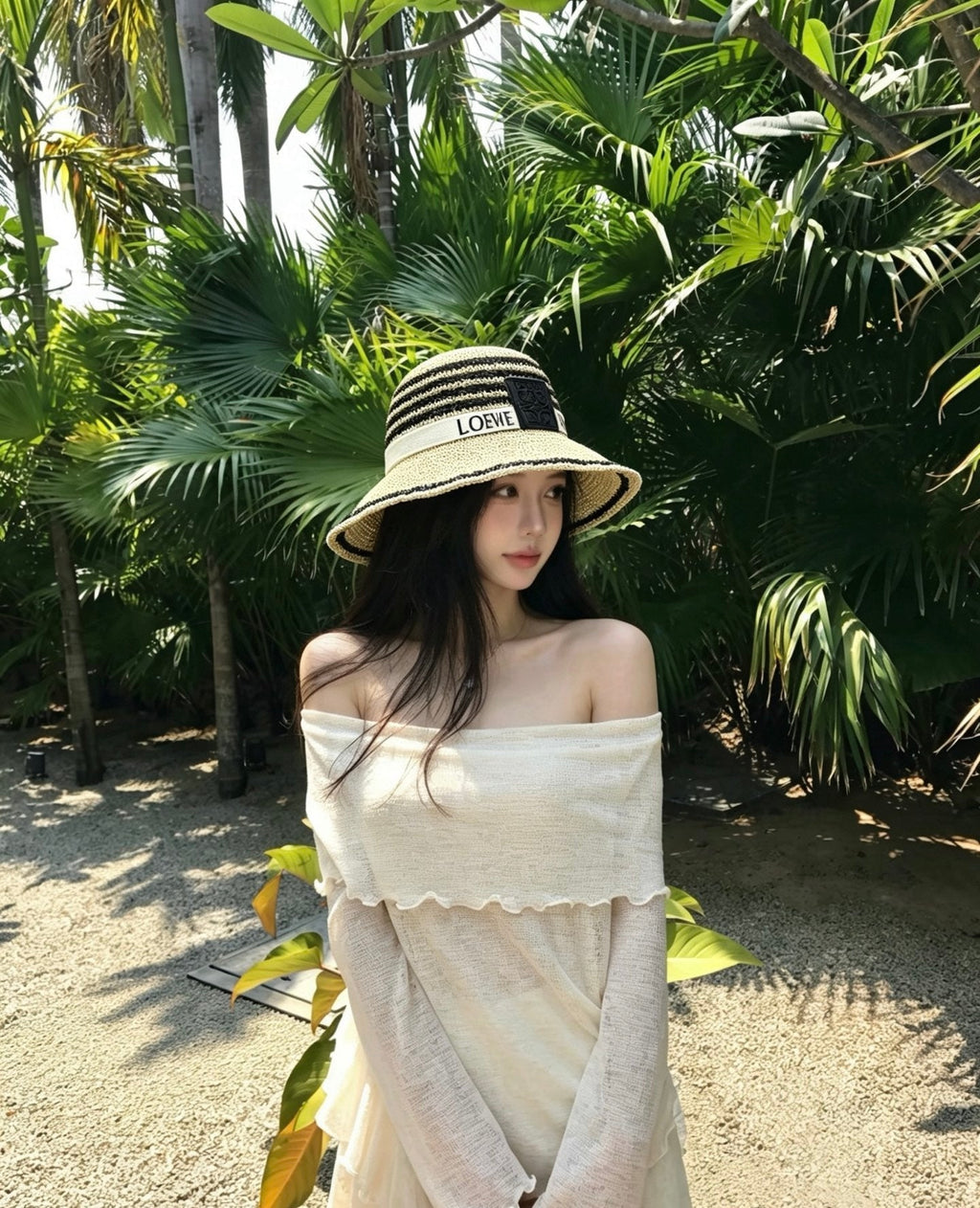 LOEWE Hand-Hooked Beret