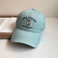 Embroidered Bear Baseball Cap