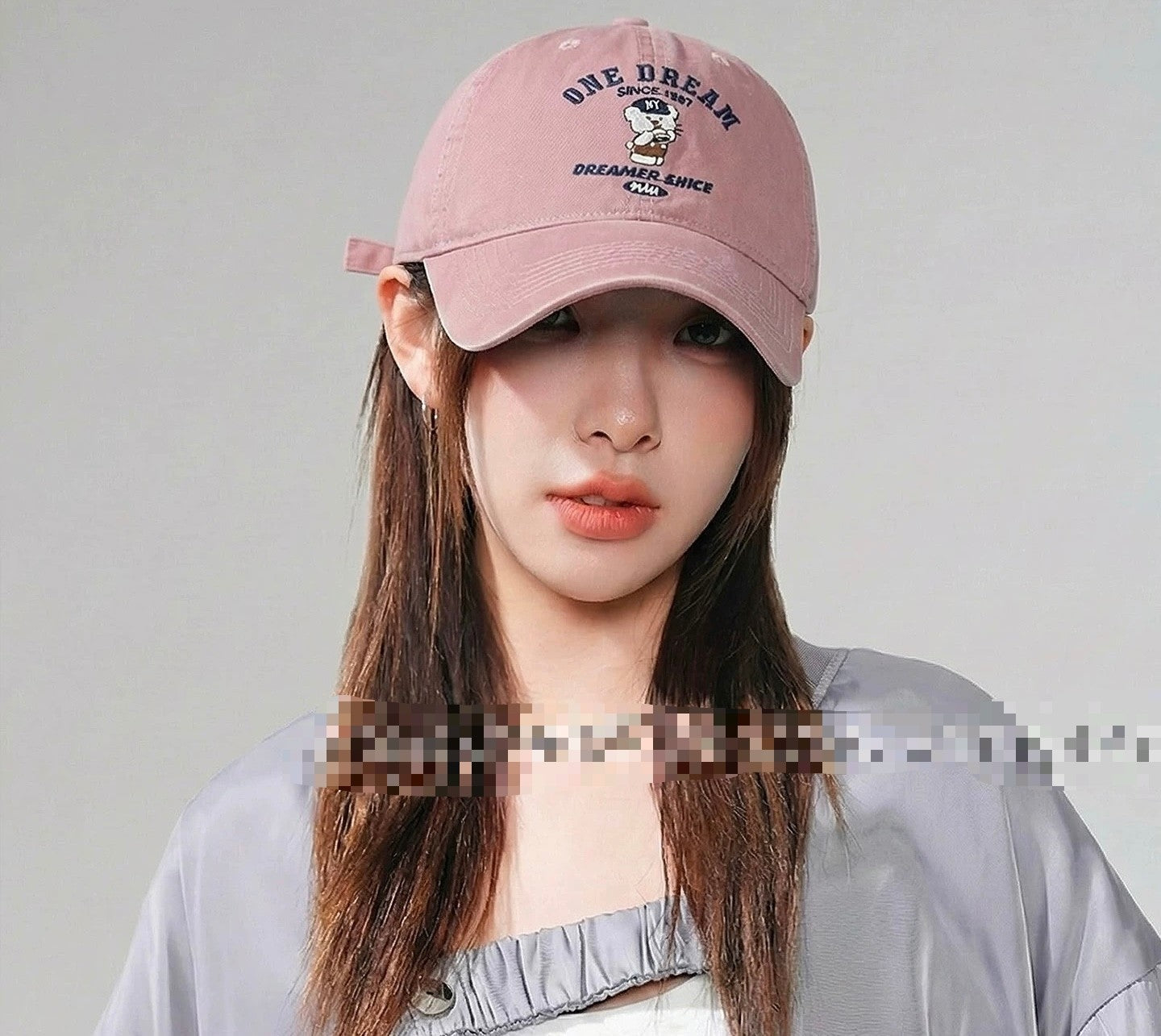 Embroidered Bear Baseball Cap