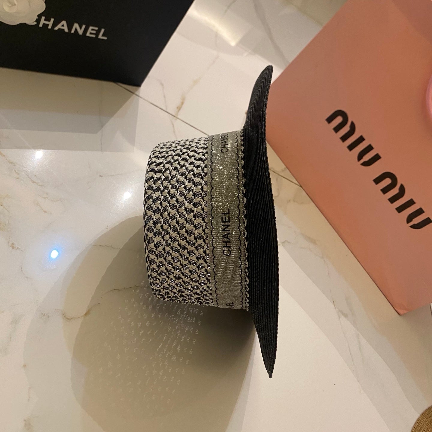 CHANEL Flat Cap