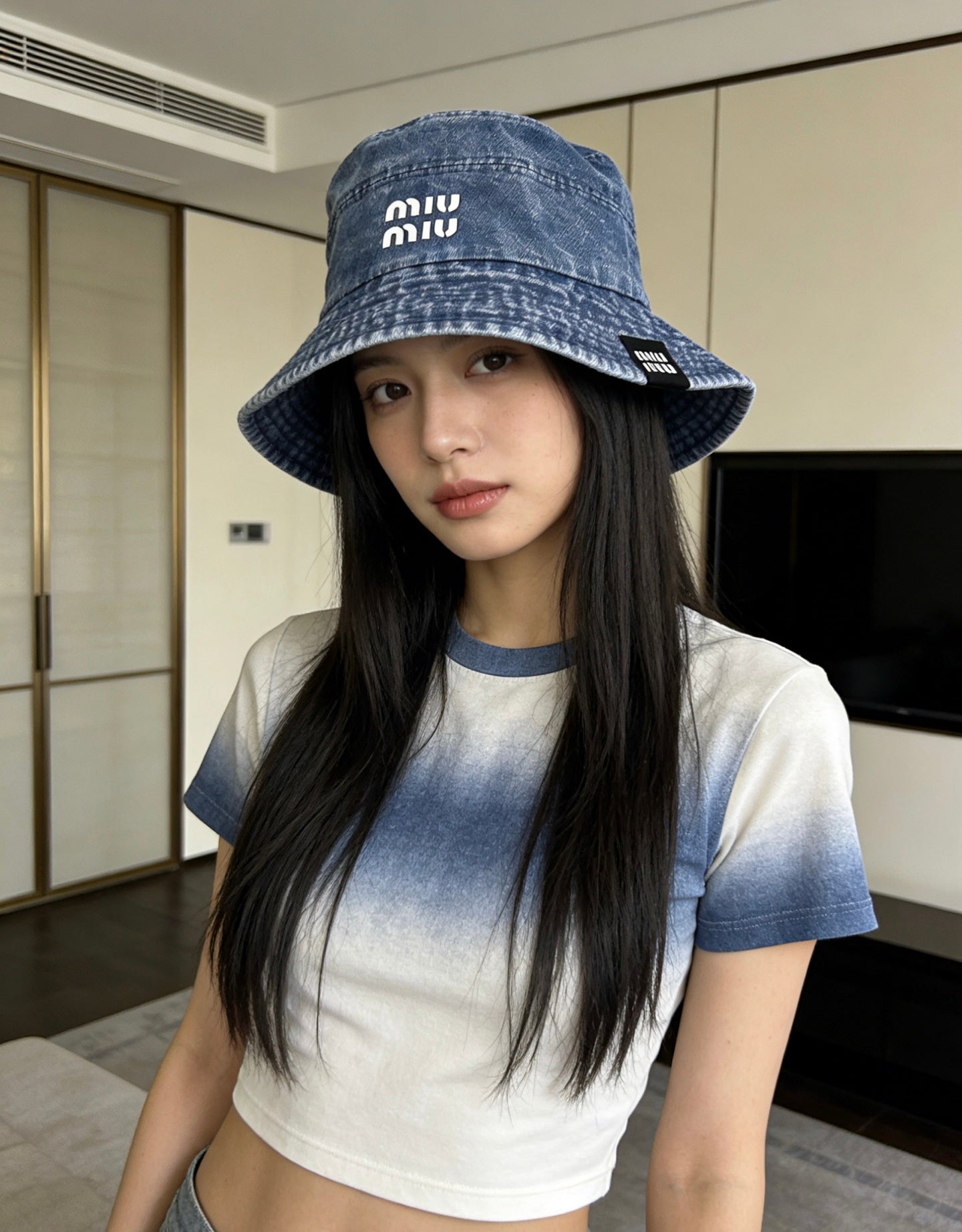 MiuMiu Cowboy Fisherman Hat