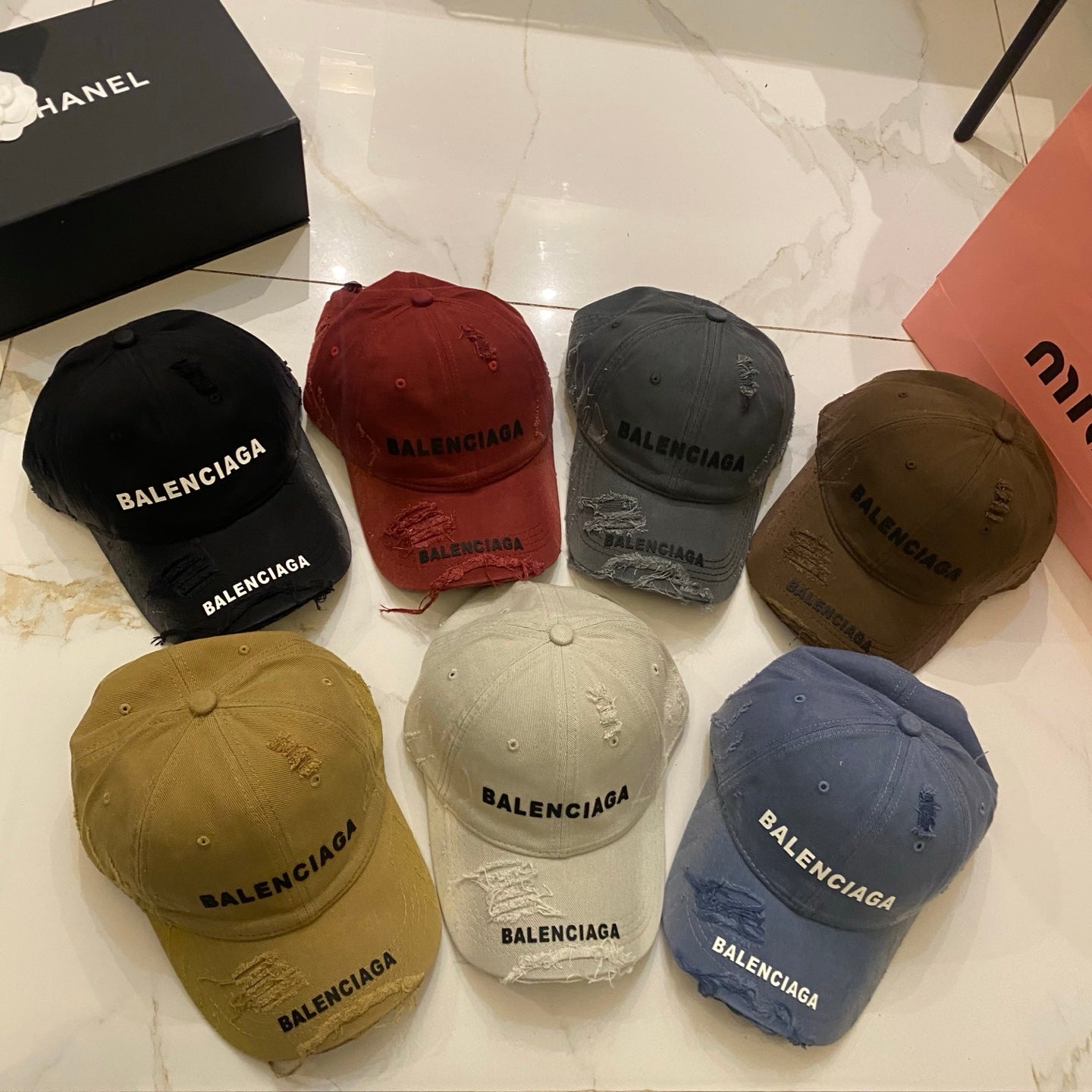 Balenciaga Washed Baseball Cap