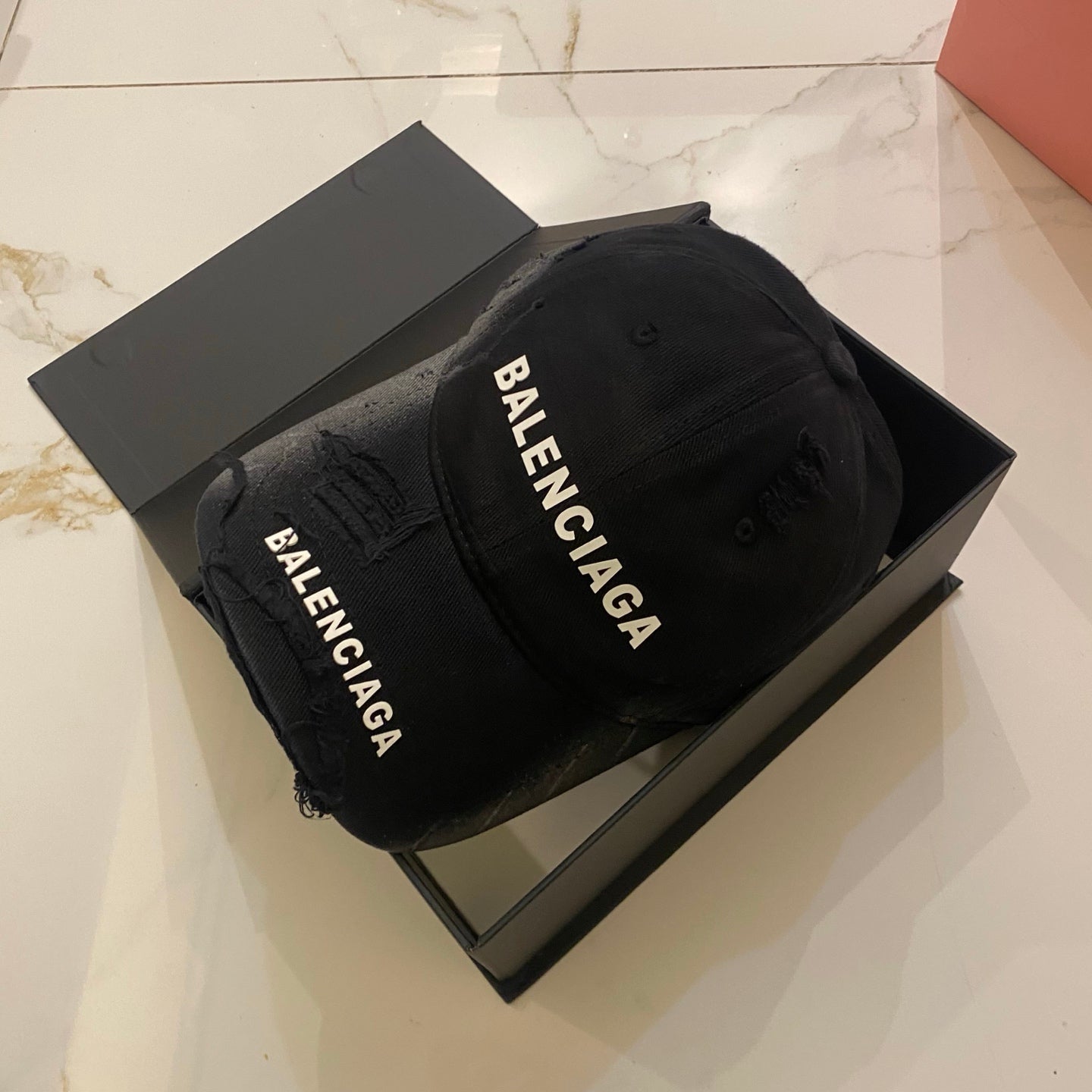 Balenciaga Washed Baseball Cap