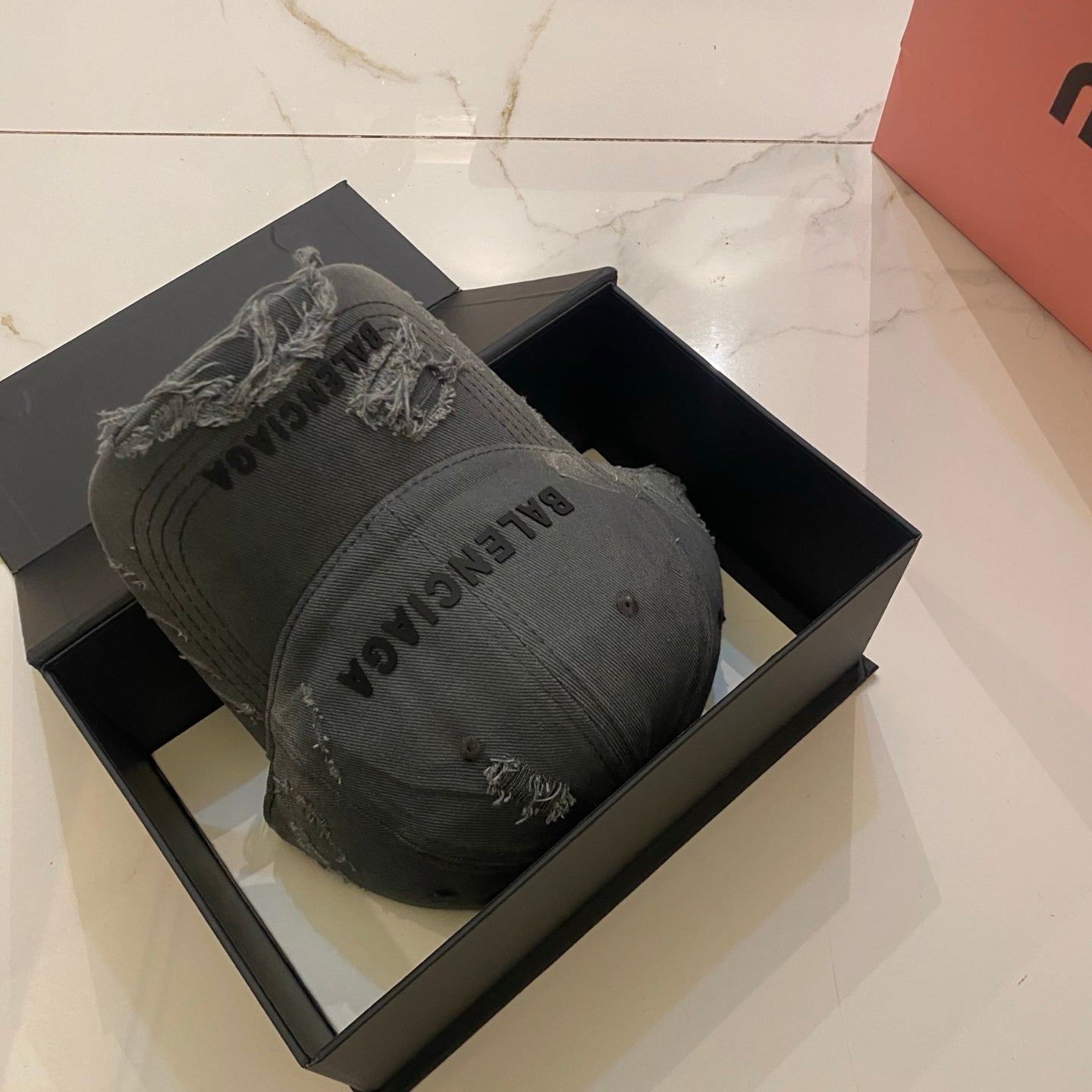 Balenciaga Washed Baseball Cap