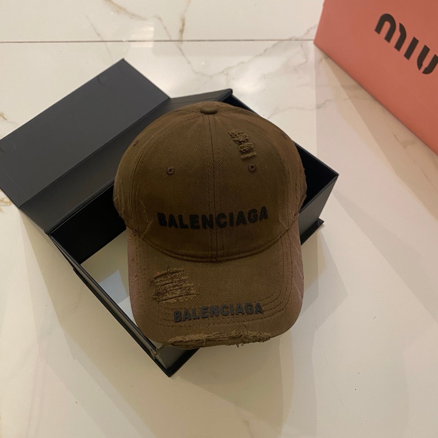 Balenciaga Washed Baseball Cap
