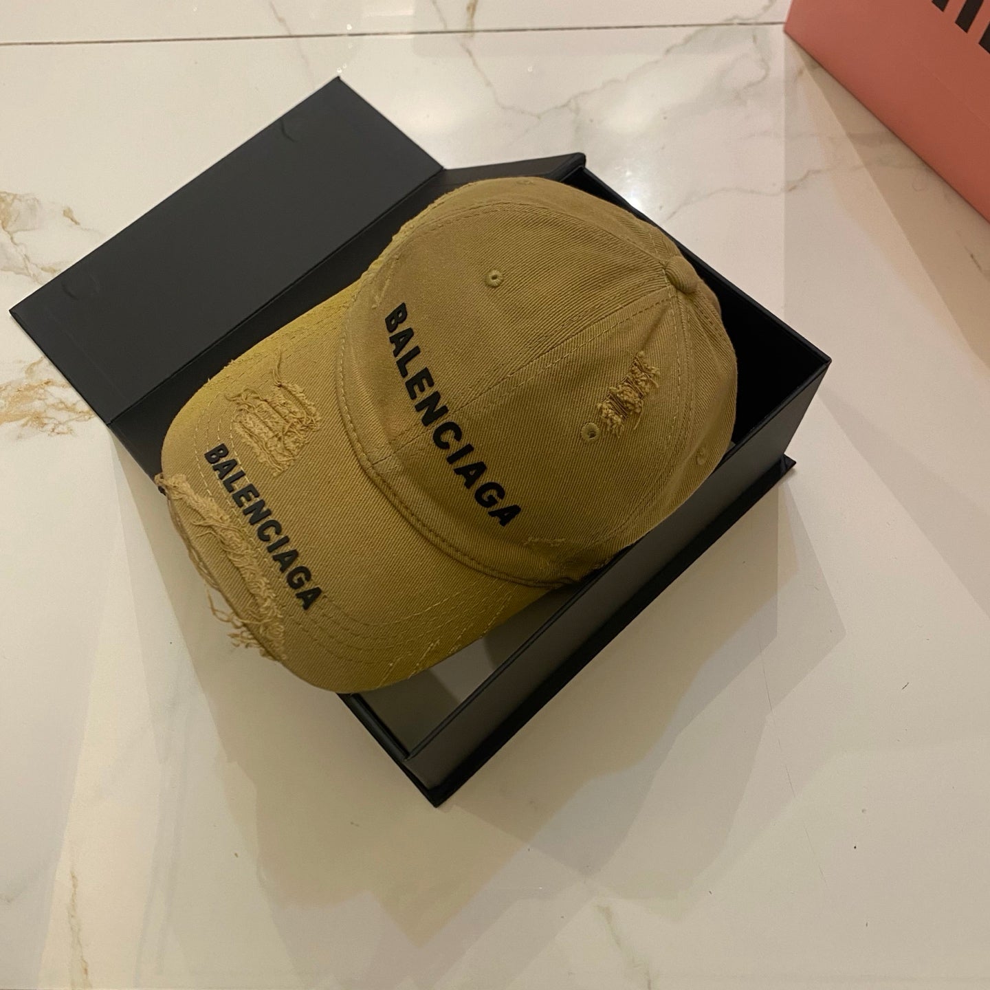 Balenciaga Washed Baseball Cap