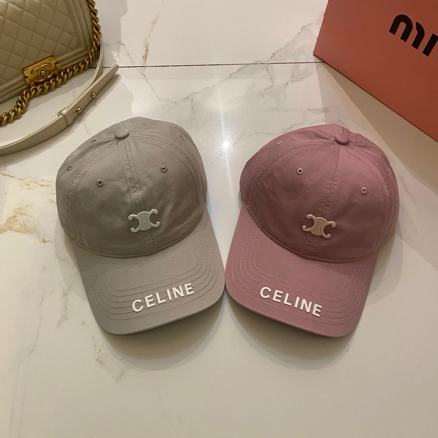 CELINE Baseball Cap in Dopamine Color Scheme