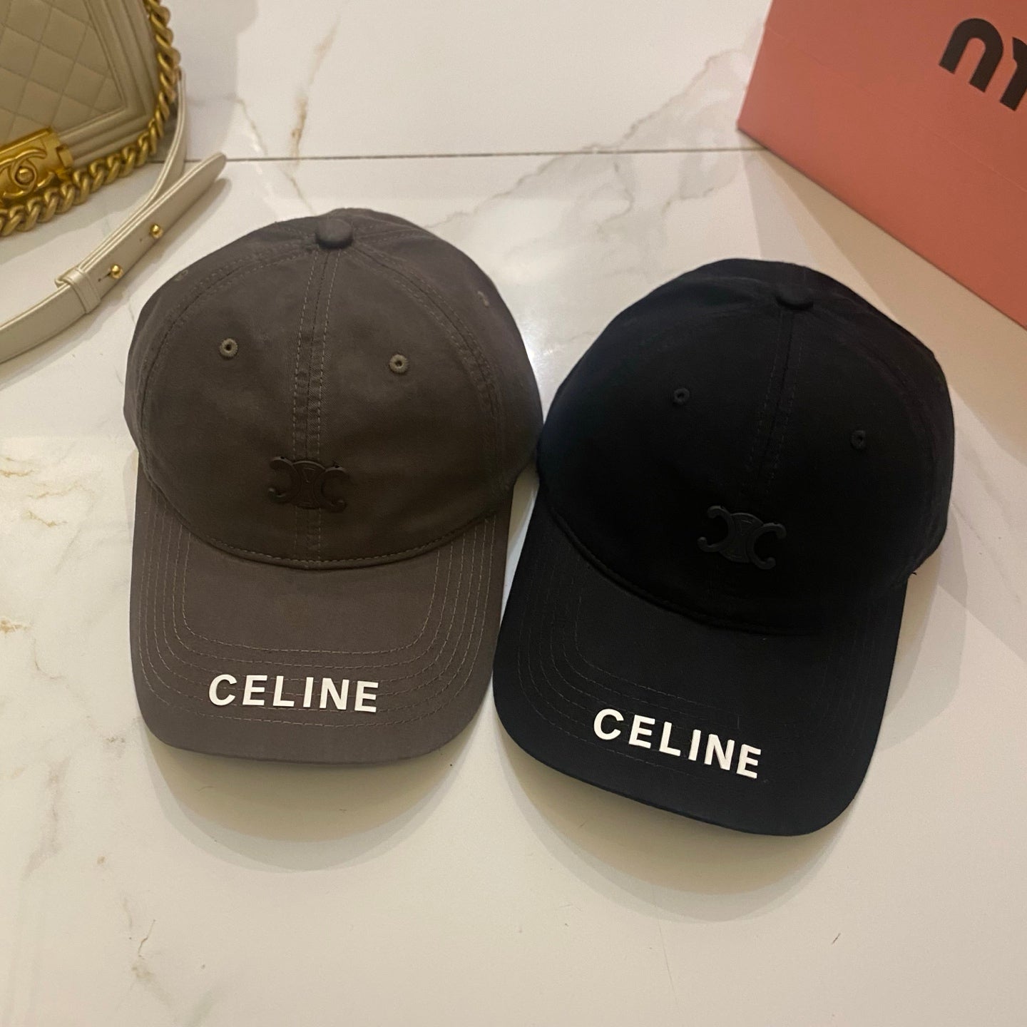 CELINE Baseball Cap in Dopamine Color Scheme