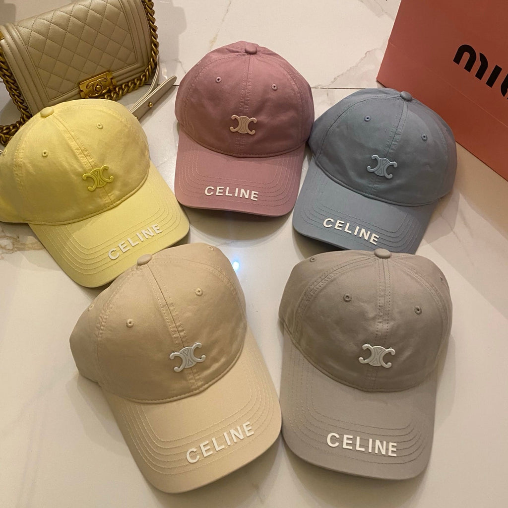 CELINE Baseball Cap in Dopamine Color Scheme