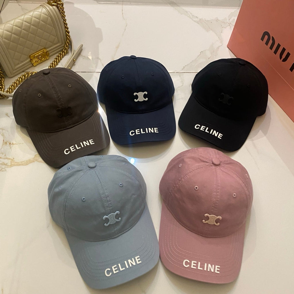 CELINE Baseball Cap in Dopamine Color Scheme
