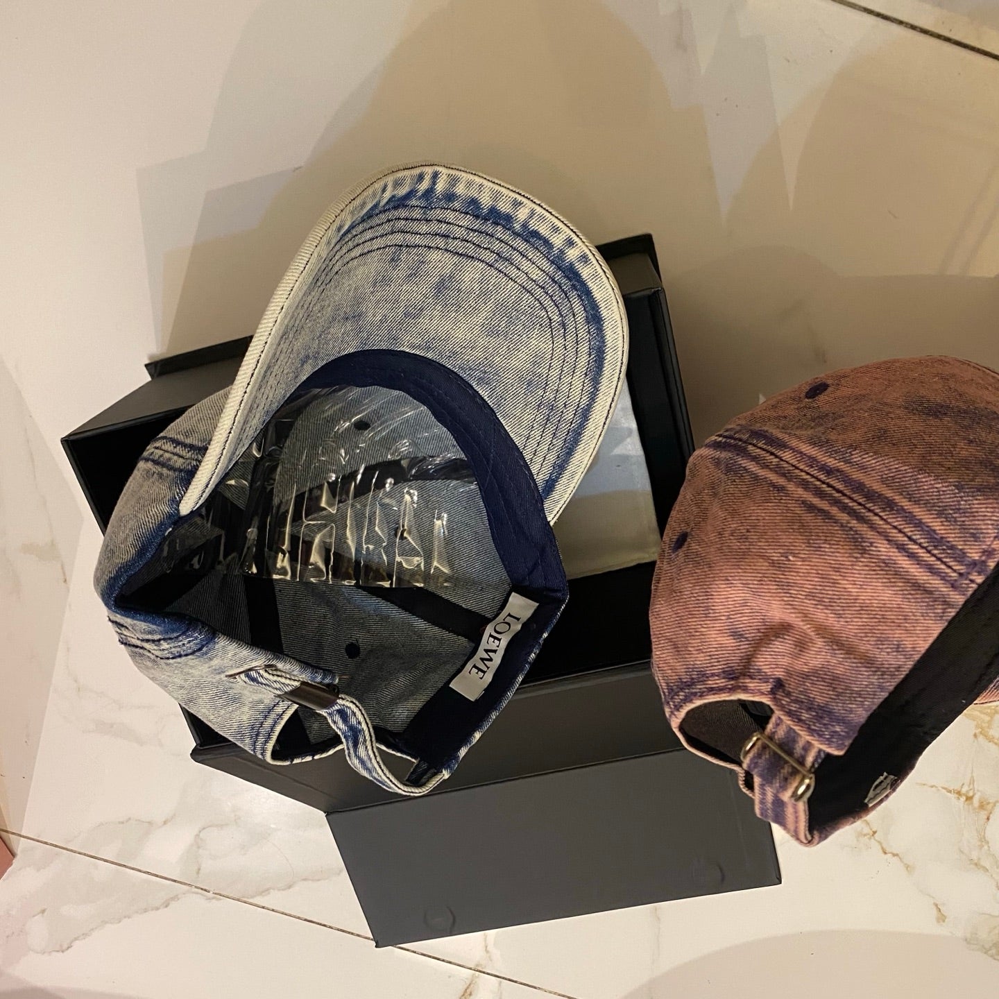 Loewe Washed Denim Baseball Cap