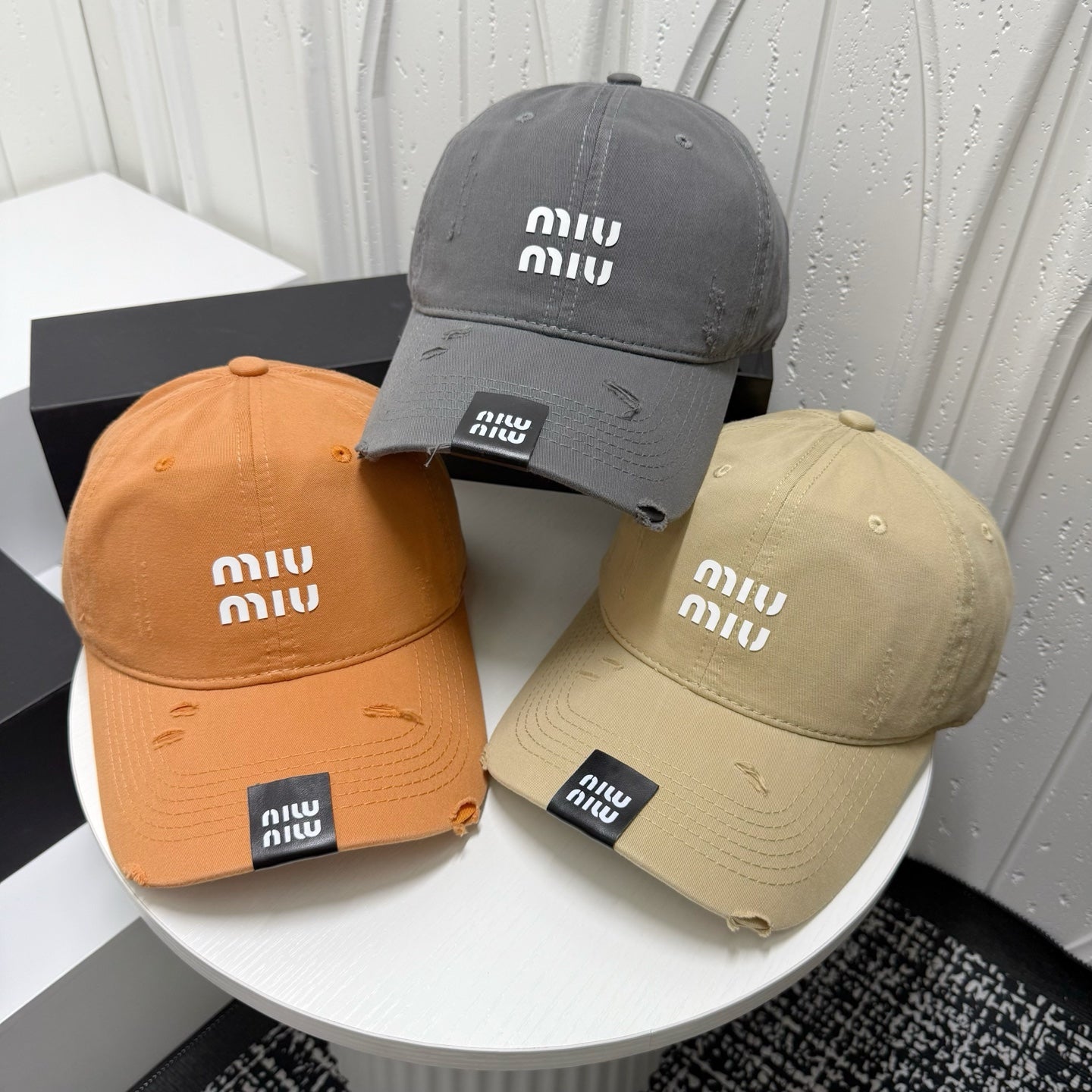 MiuMiu Washed Baseball Cap
