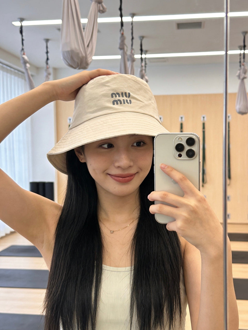 MiuMiu Macaron Color Series Quick-Drying Fisherman Hat