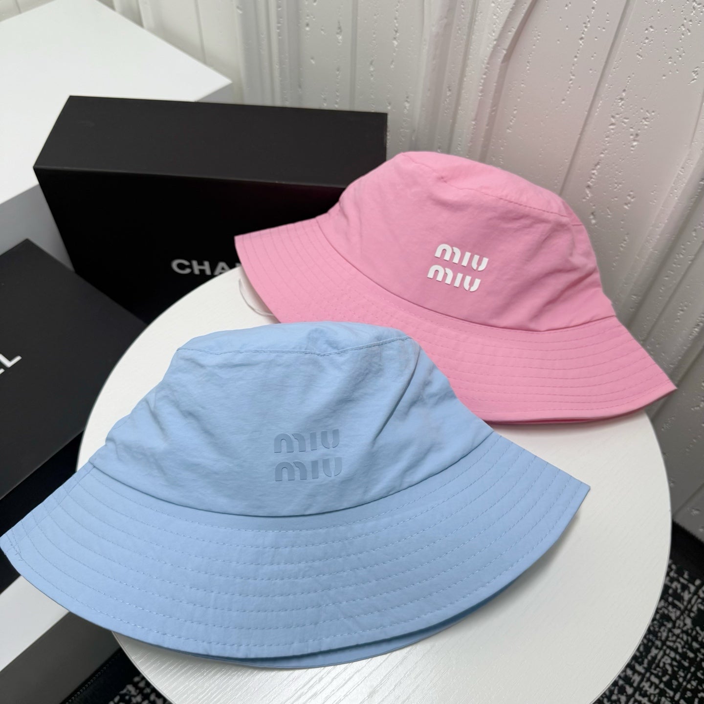 MiuMiu Macaron Color Series Quick-Drying Fisherman Hat