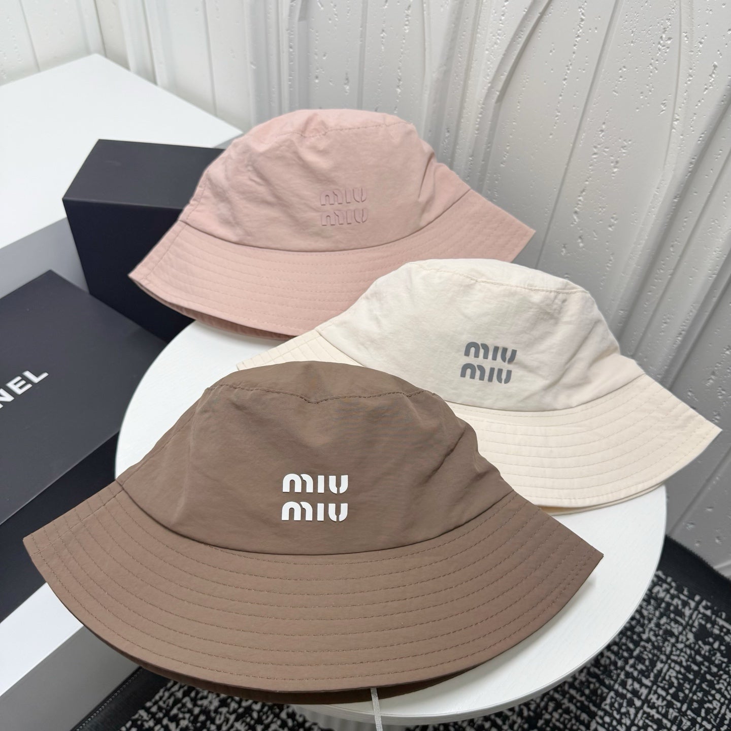 MiuMiu Macaron Color Series Quick-Drying Fisherman Hat