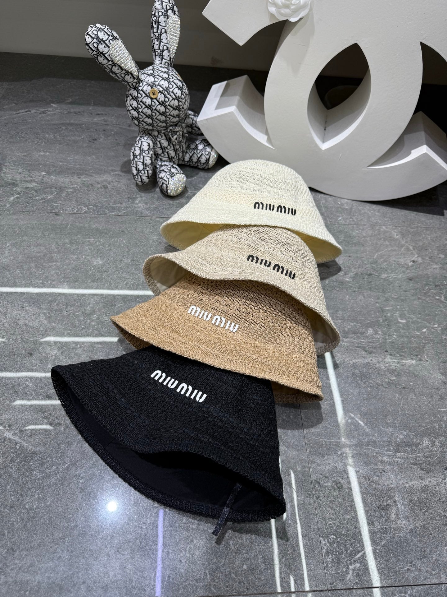 Miumiu Knitted Fisherman Hat