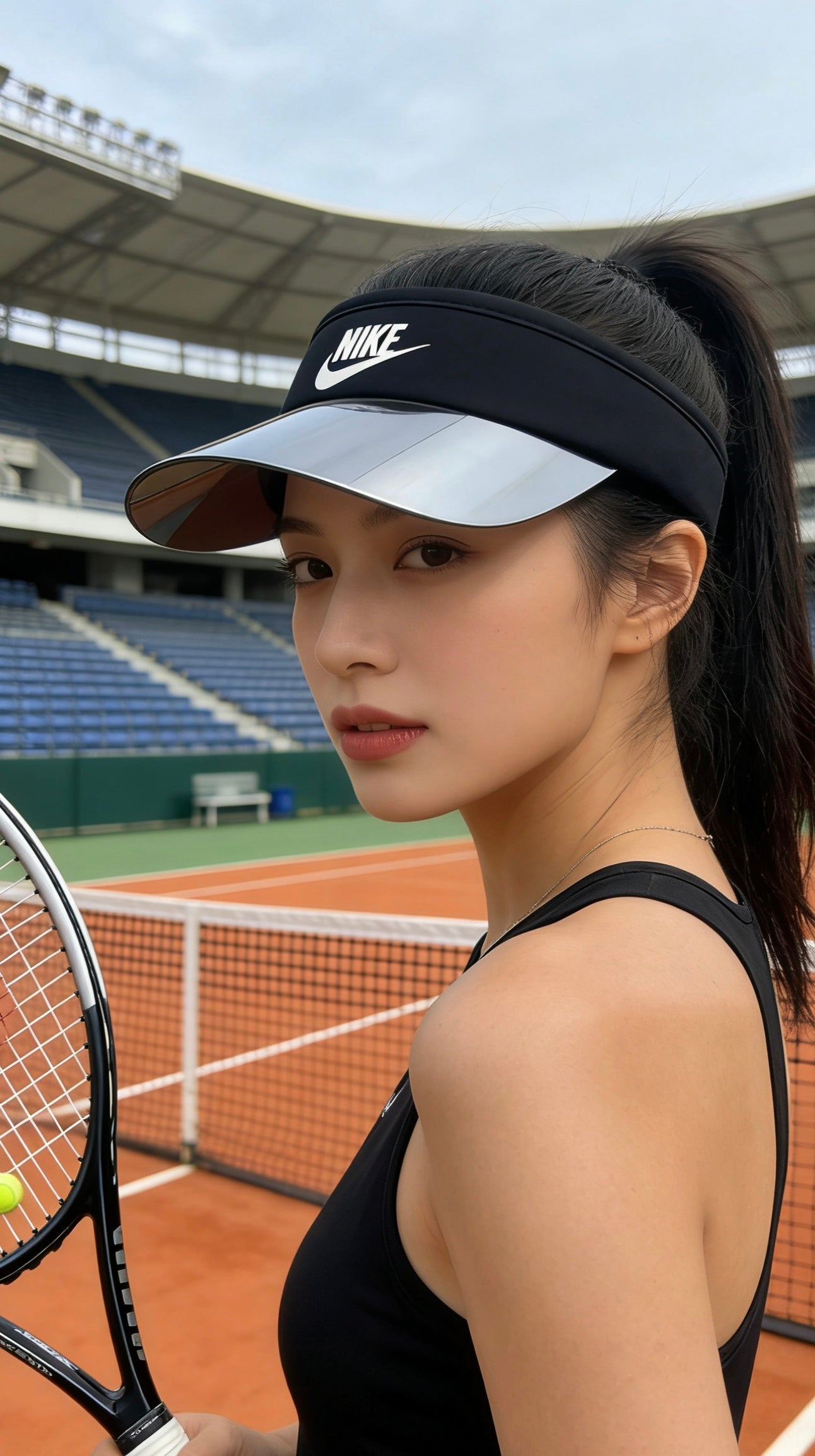 Nike lasers, lenses, sports caps