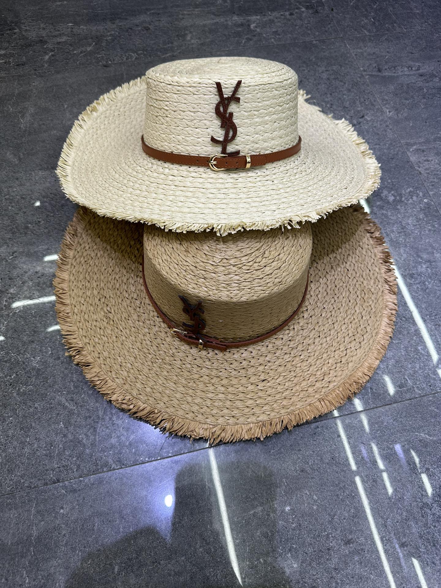 YSL Handmade Knitted Flat Cap