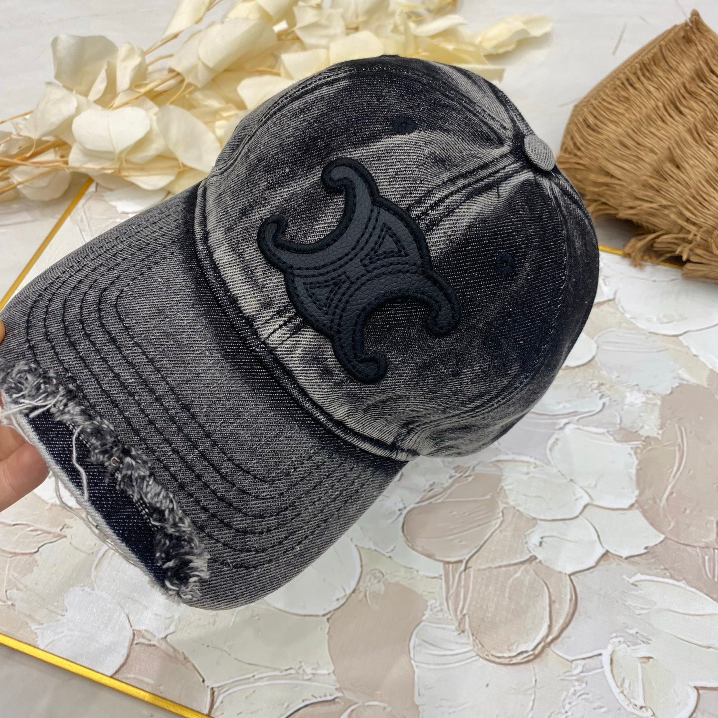 Celine Baseball Cap Wash Baseball Cap