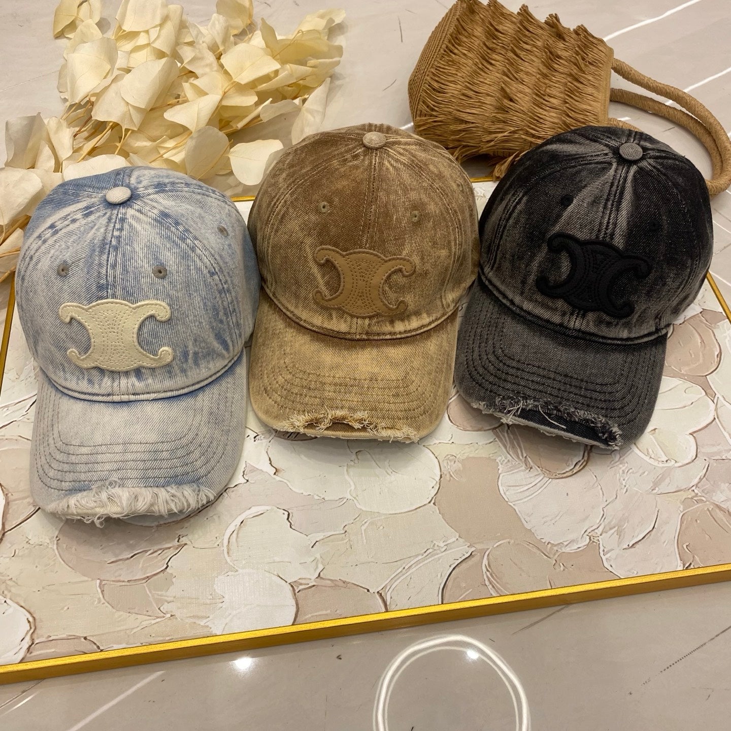 Celine Baseball Cap Wash Baseball Cap