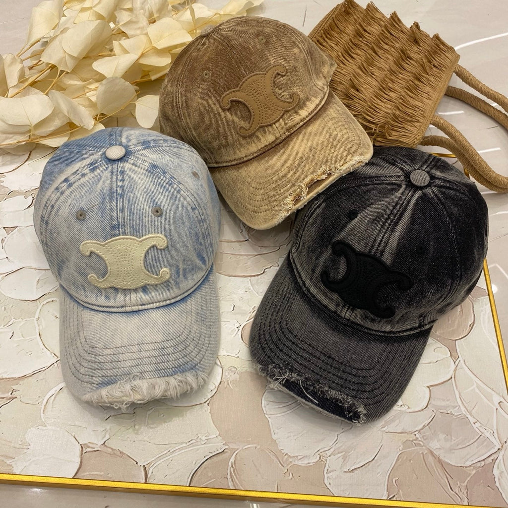 Celine Baseball Cap Wash Baseball Cap