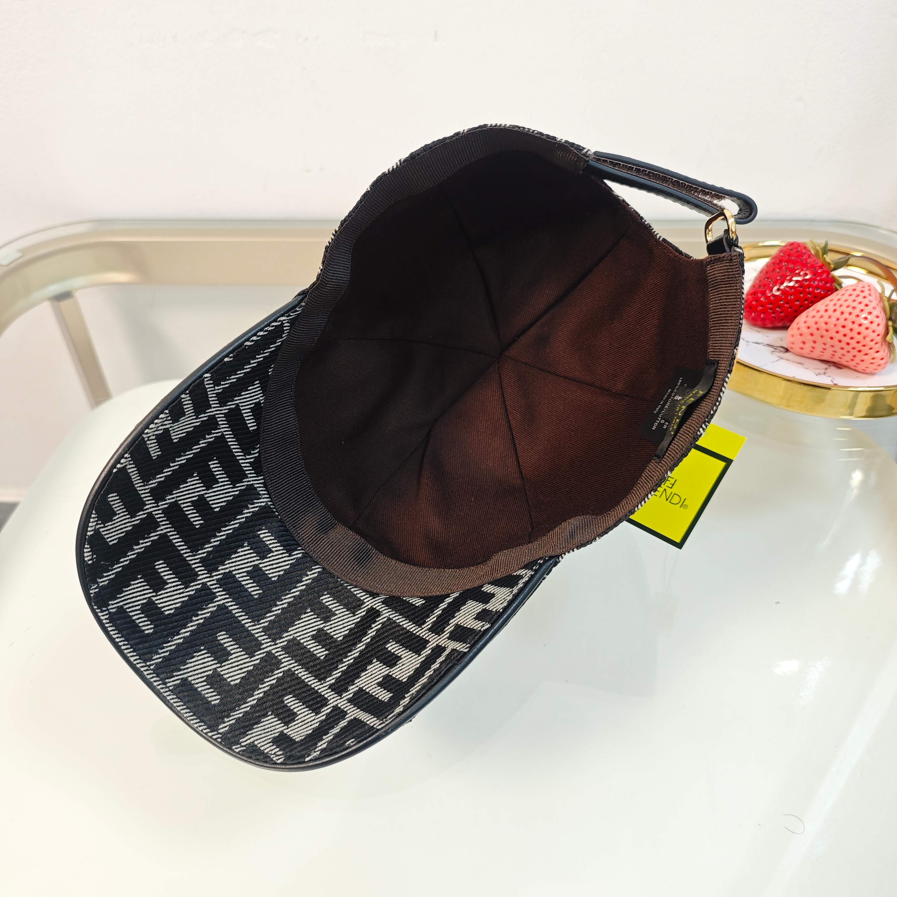 Fendi Embroidered Baseball Cap
