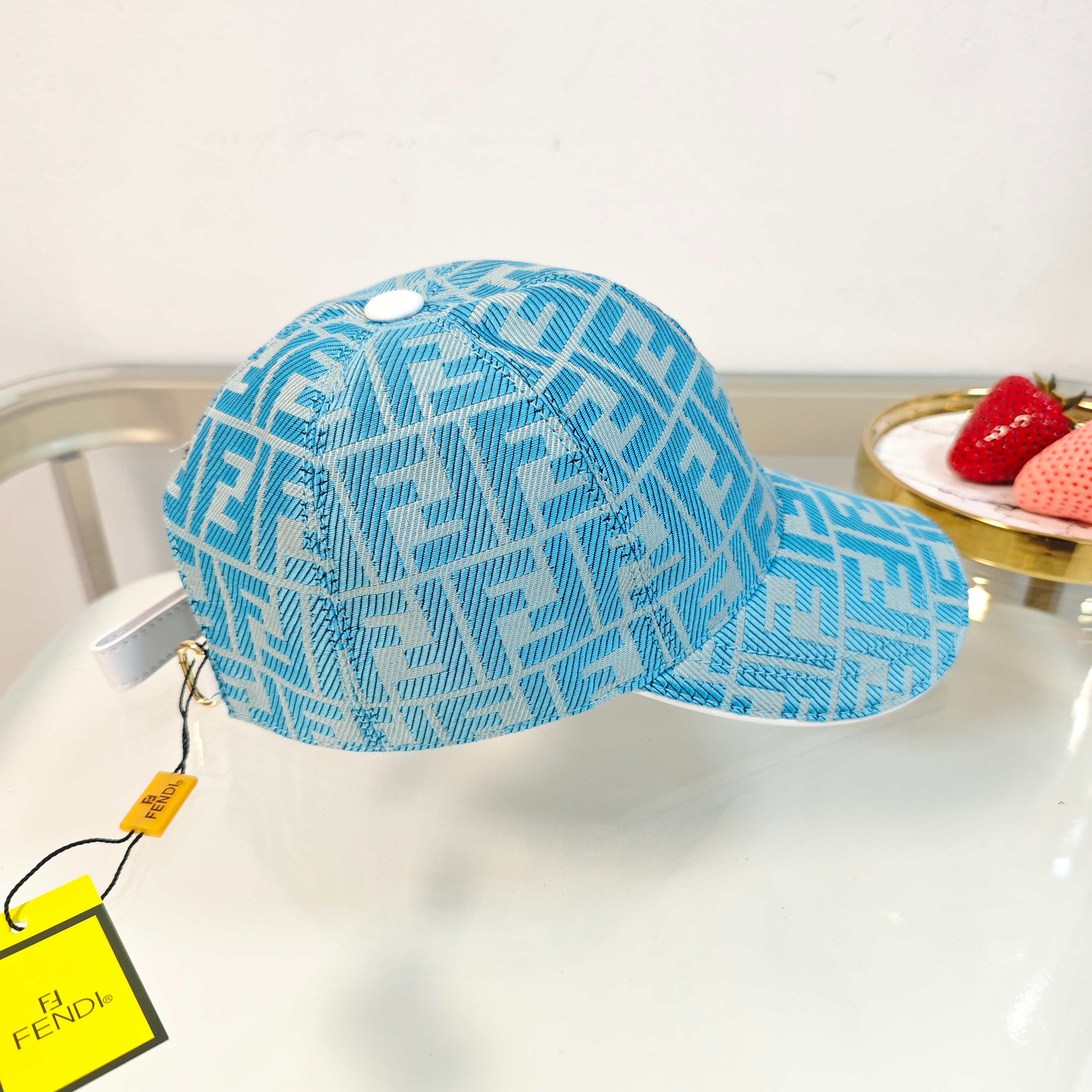 Fendi Embroidered Baseball Cap