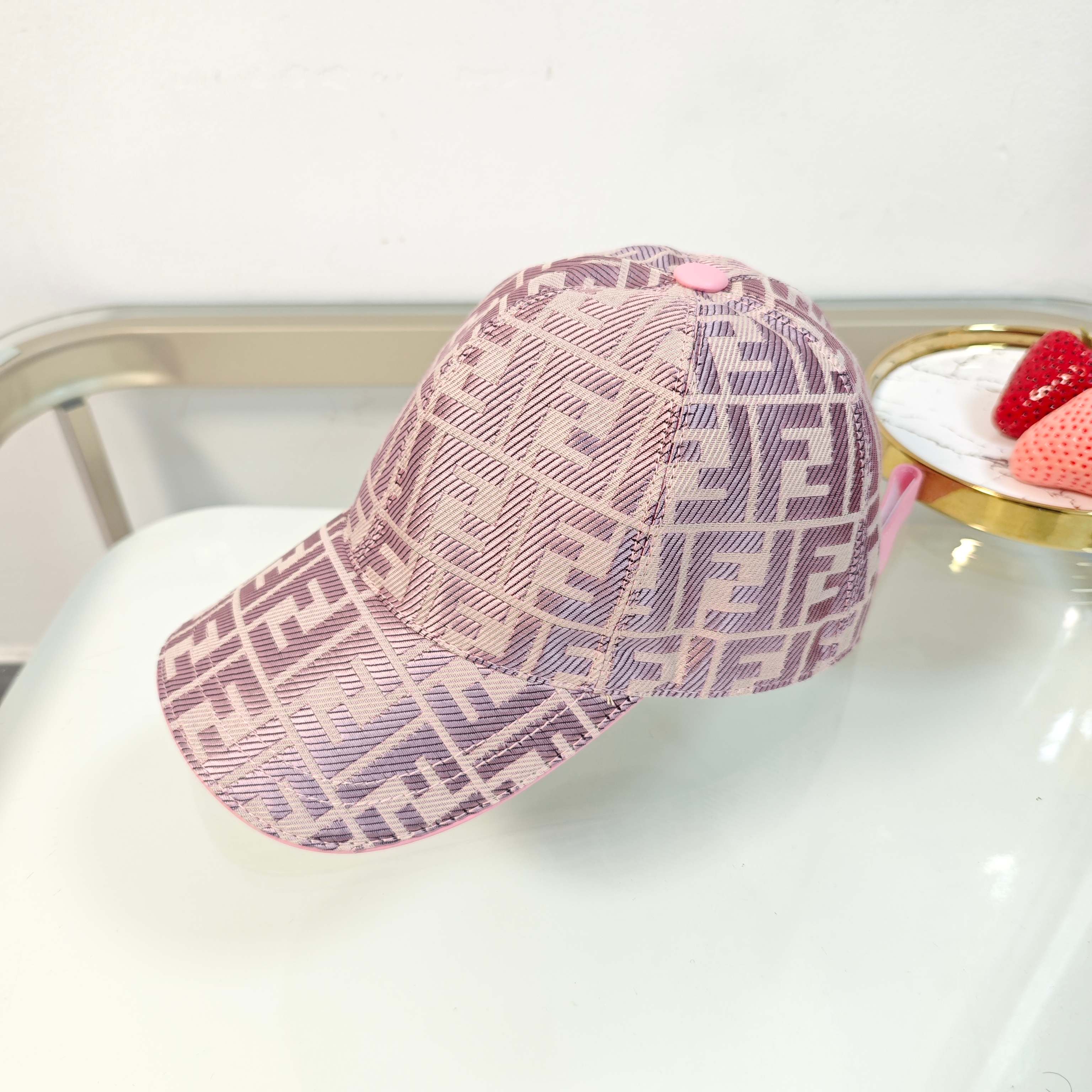 Fendi Embroidered Baseball Cap