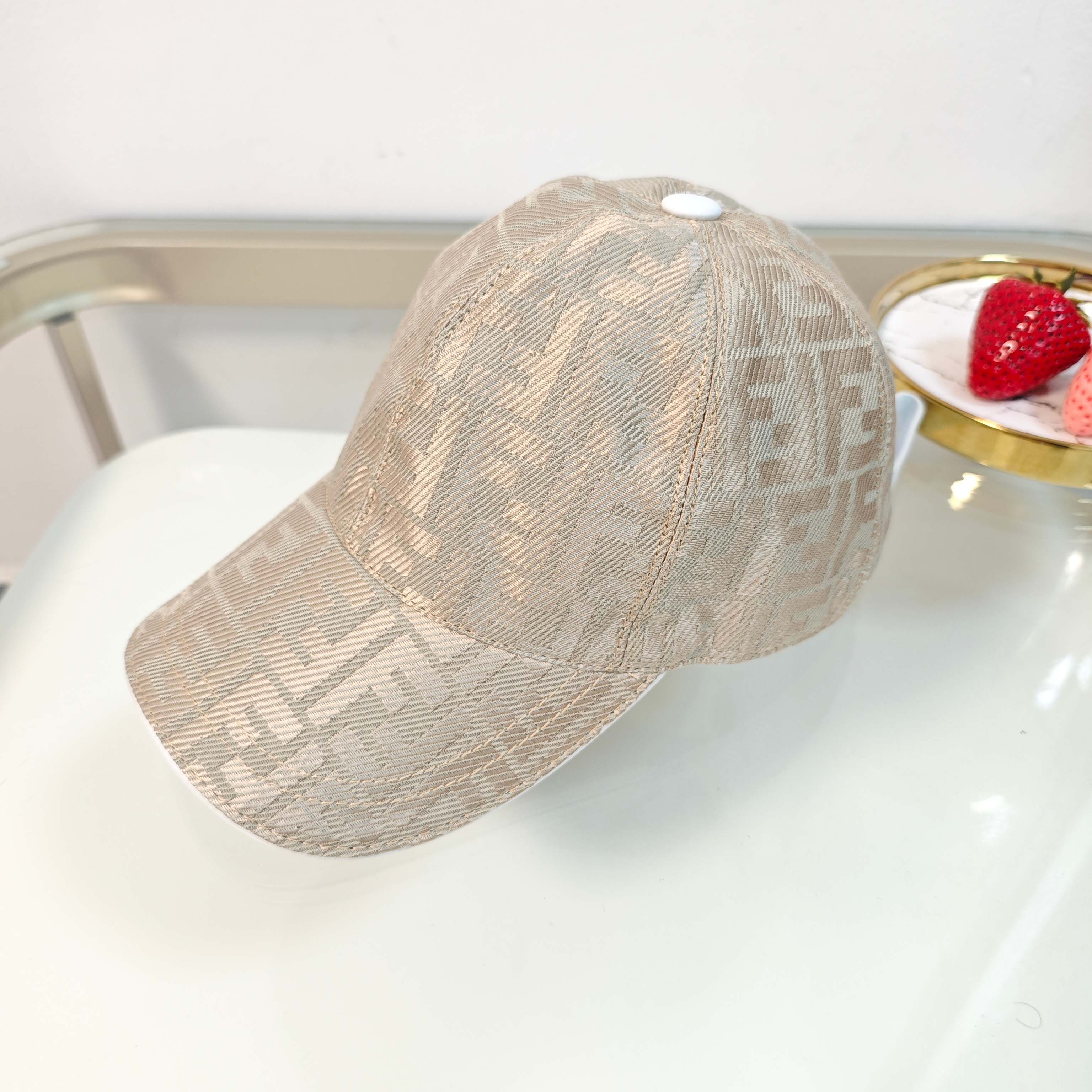 Fendi Embroidered Baseball Cap