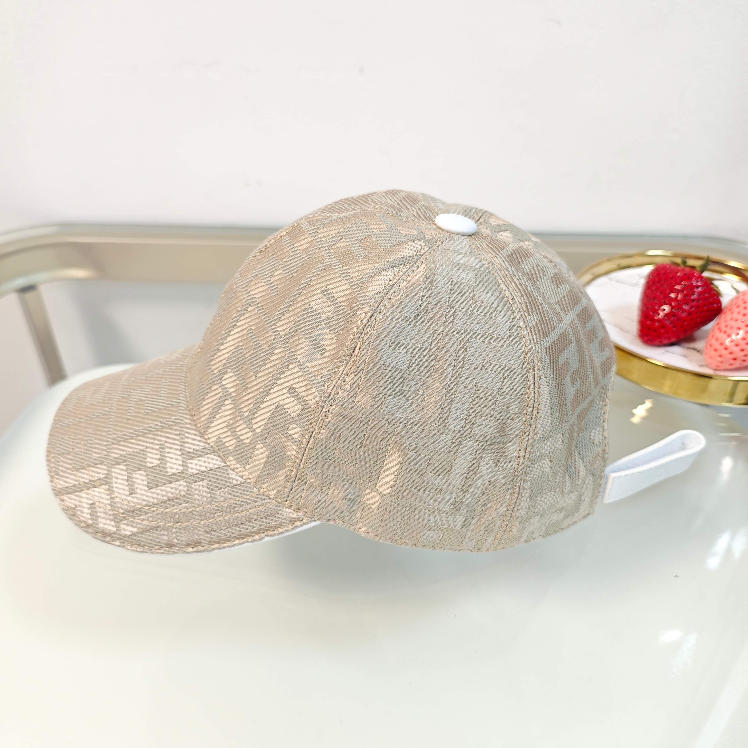 Fendi Embroidered Baseball Cap
