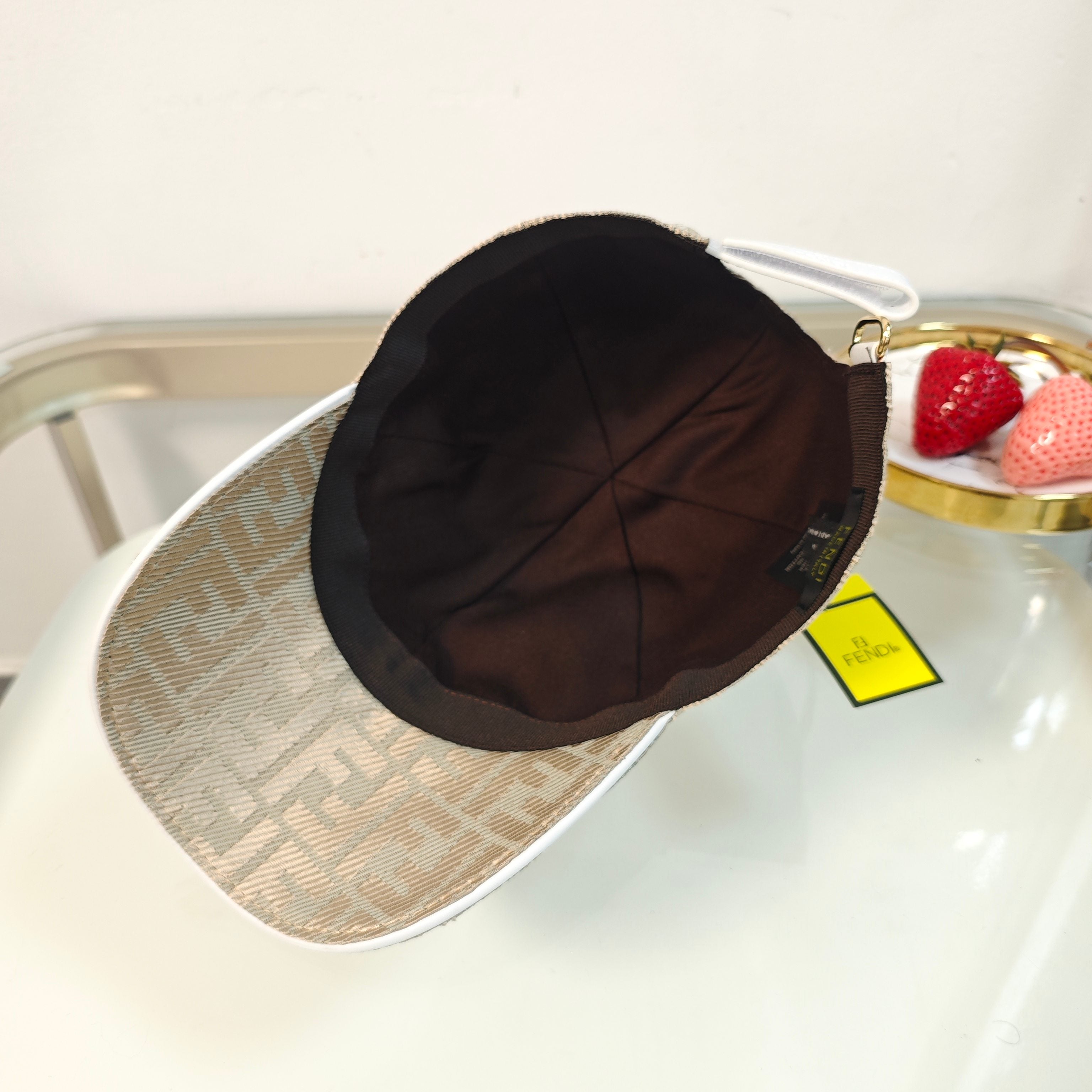 Fendi Embroidered Baseball Cap