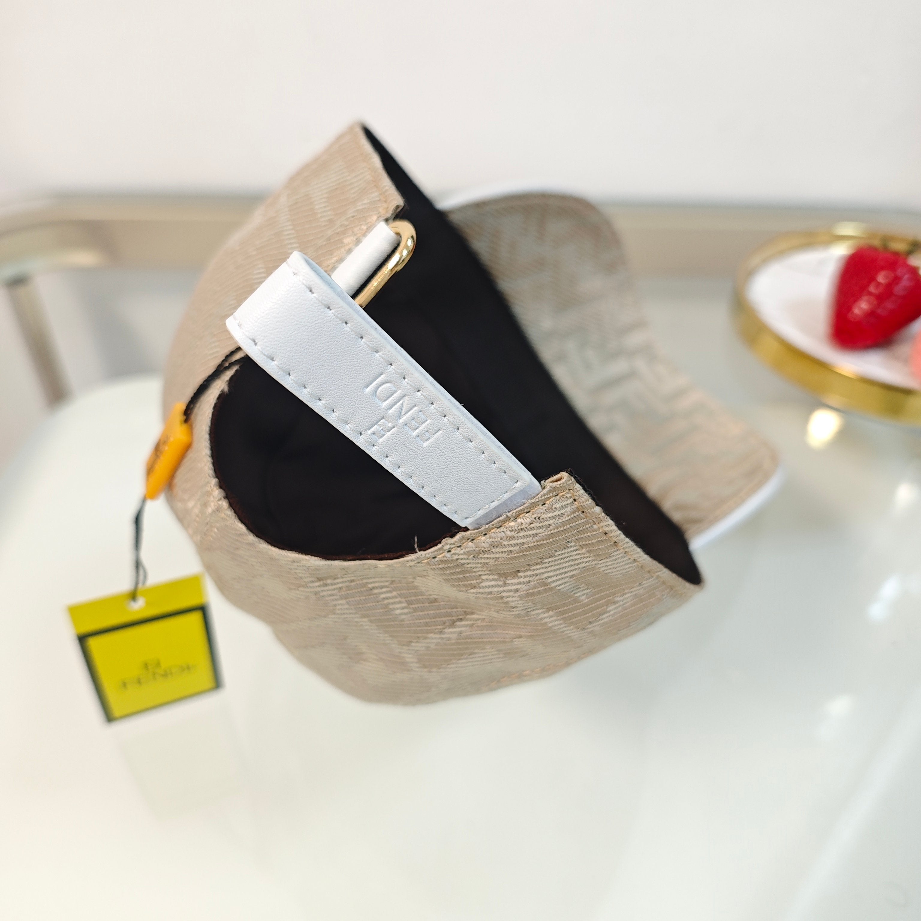 Fendi Embroidered Baseball Cap