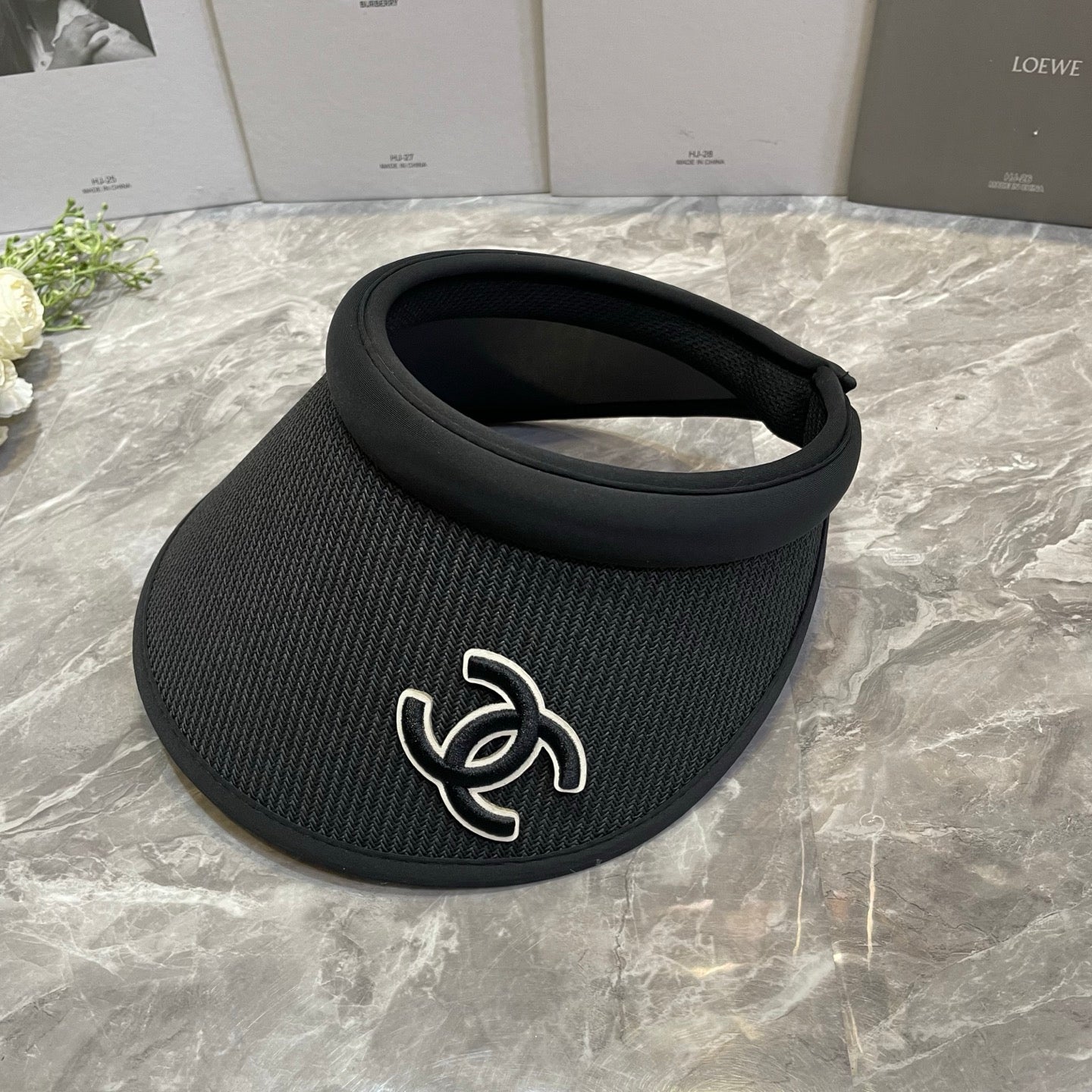 Chanel Open-top sun hat