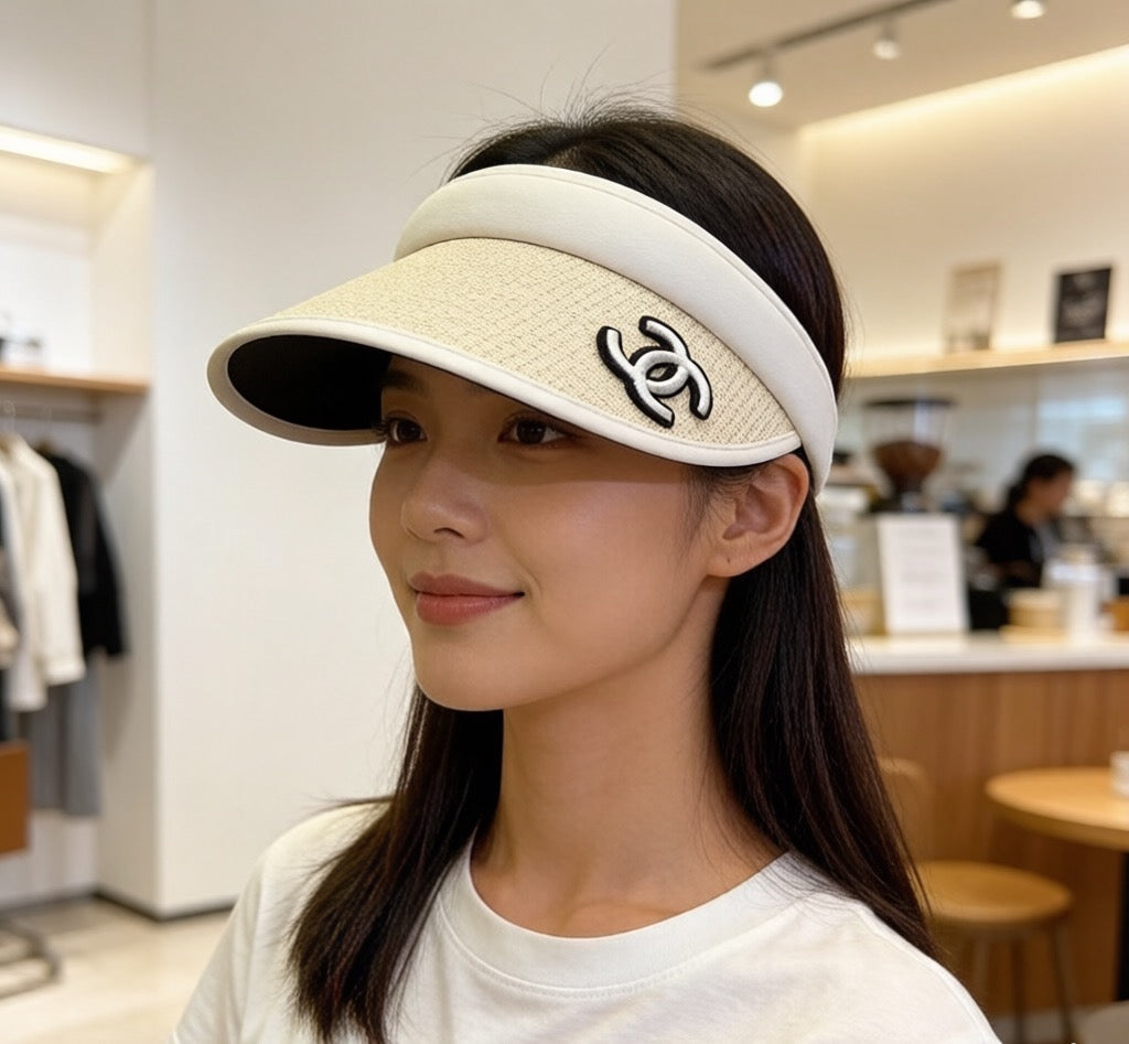 Chanel Open-top sun hat