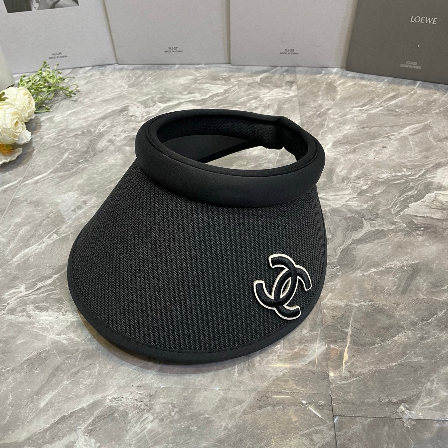 Chanel Open-top sun hat