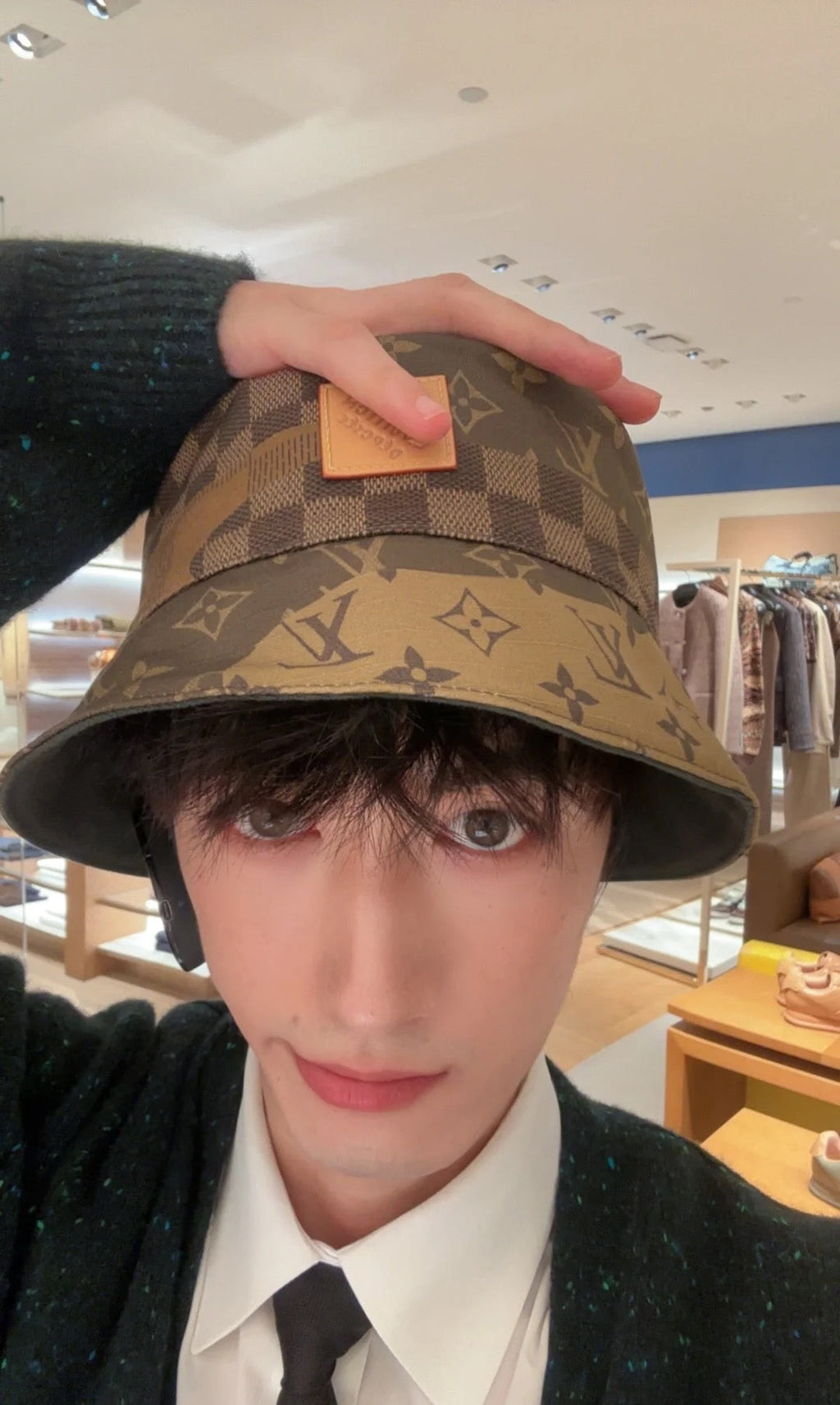 LV Double-sided Camouflage Fisherman Hat