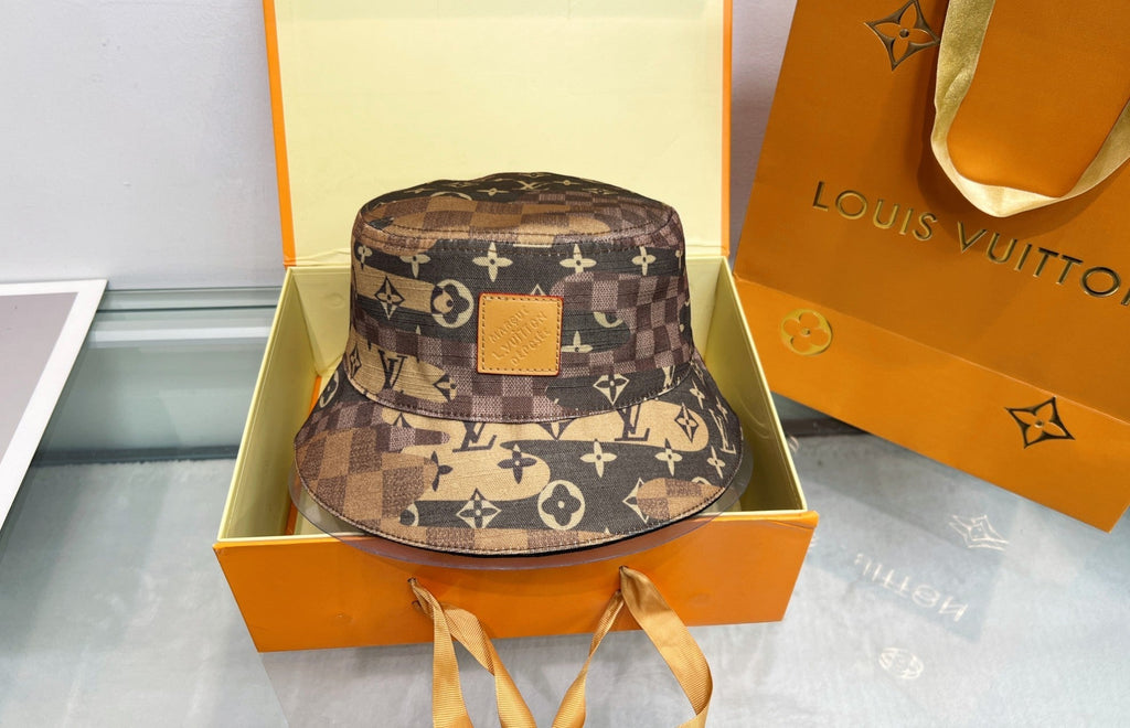 LV Double-sided Camouflage Fisherman Hat