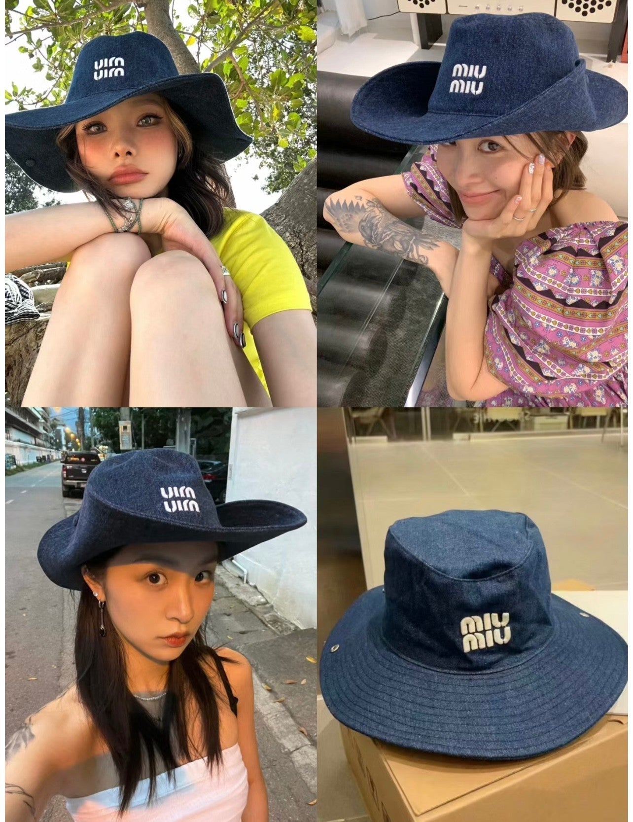 MiuMiu Fisherman Hat