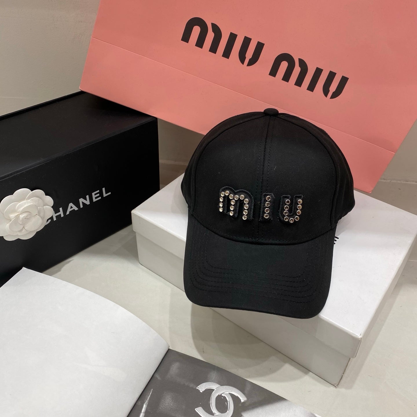 MiuMiu Baseball Cap