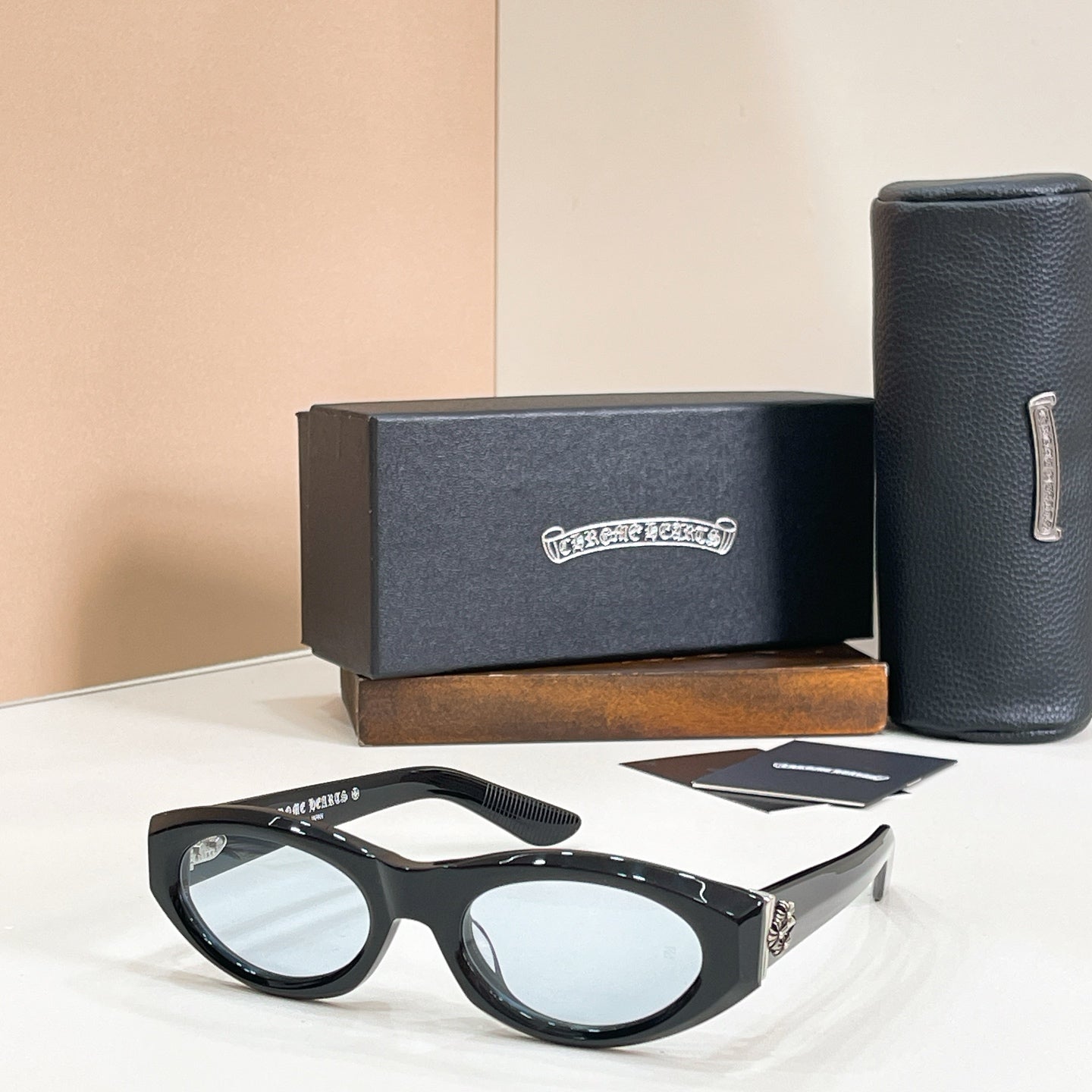CHROME HEARTS Sunglasses-ENED BOX