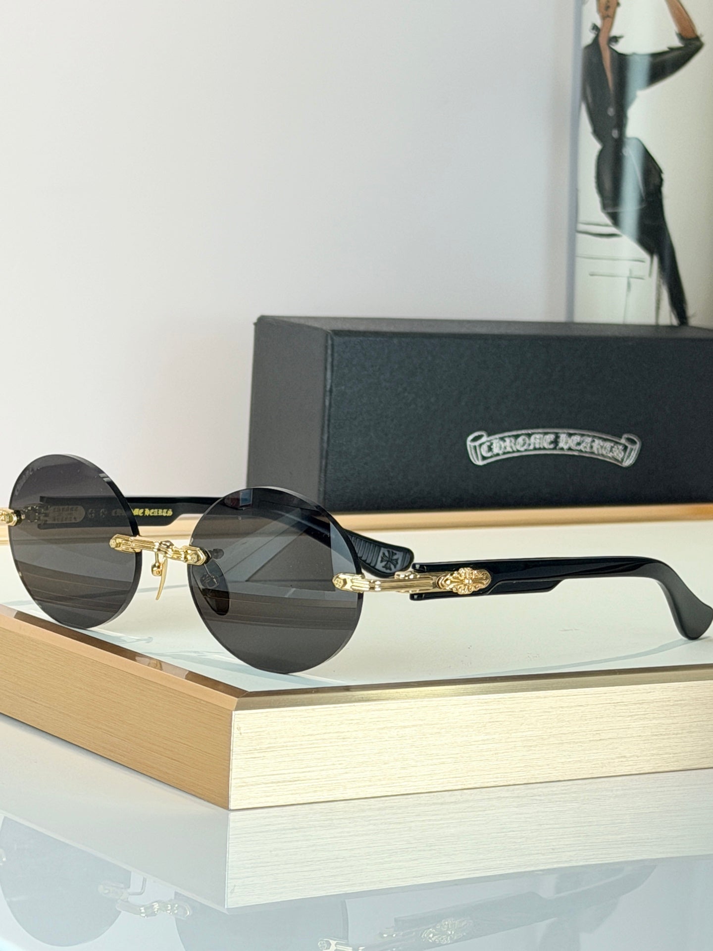 Chrome Hearts Sunglasses-DEEP III