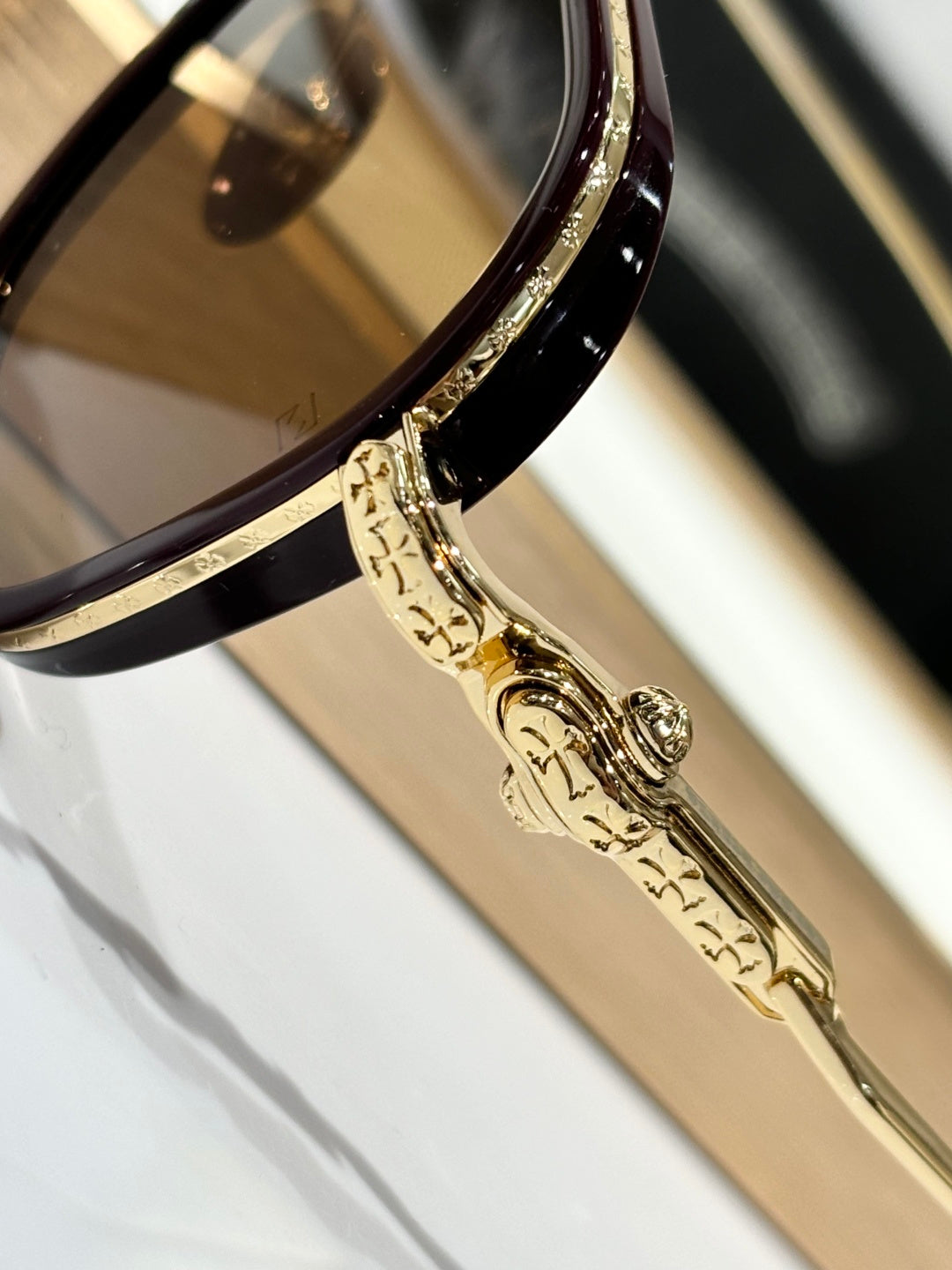 Chrome Hearts Sunglasses-DANGER ZONE