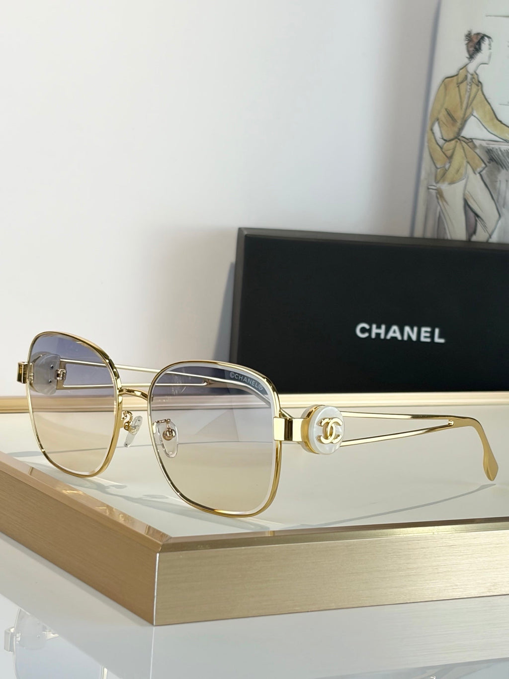 CHANEL Sunglasses-5514-H